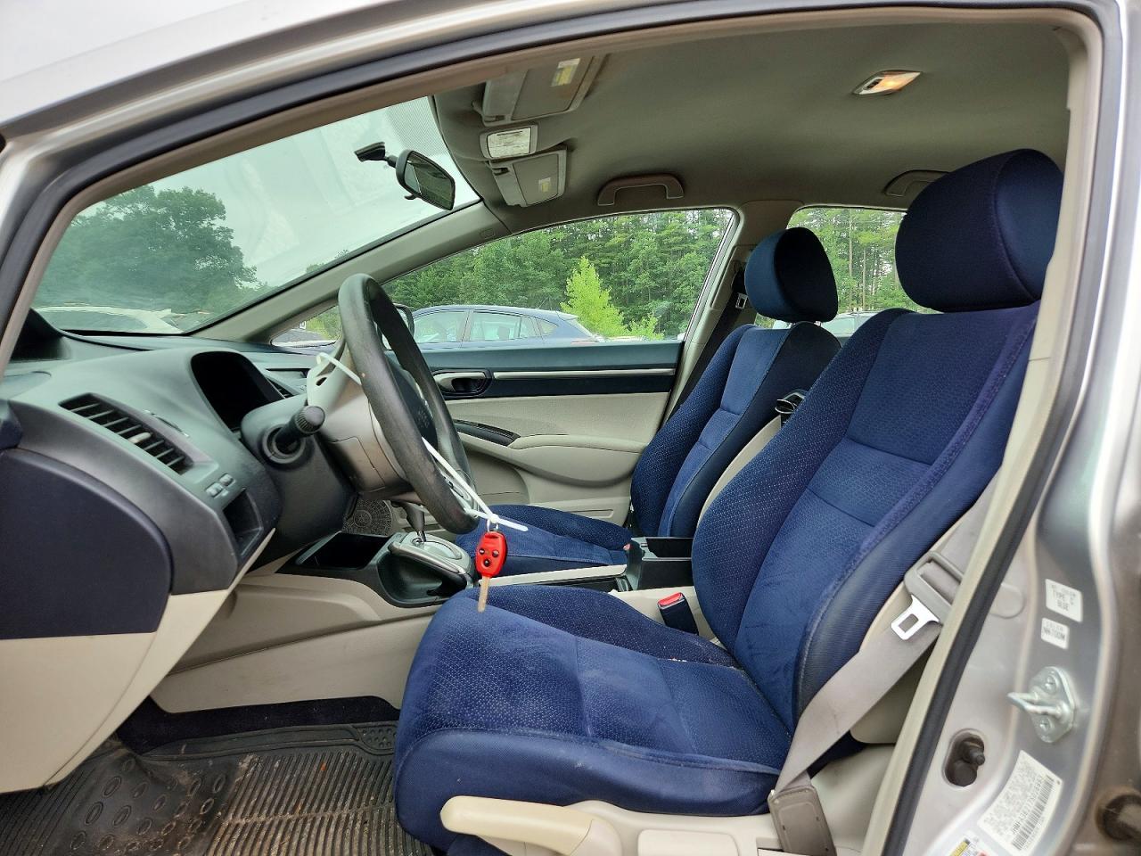 2007 Honda Civic Hybrid Silver vin: JHMFA36217S026993