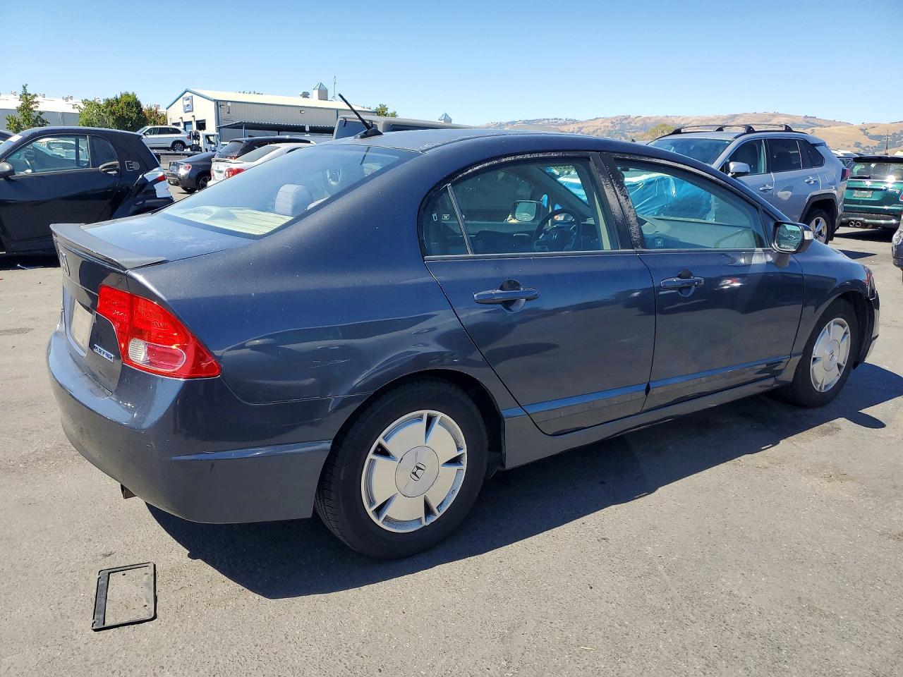 2008 Honda Civic Hybrid Blue vin: JHMFA36218S013131