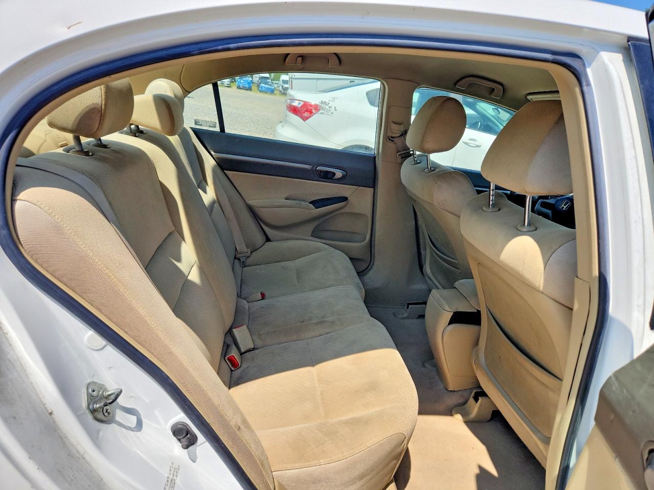 2008 Honda Civic Hybrid White vin: JHMFA36218S019351