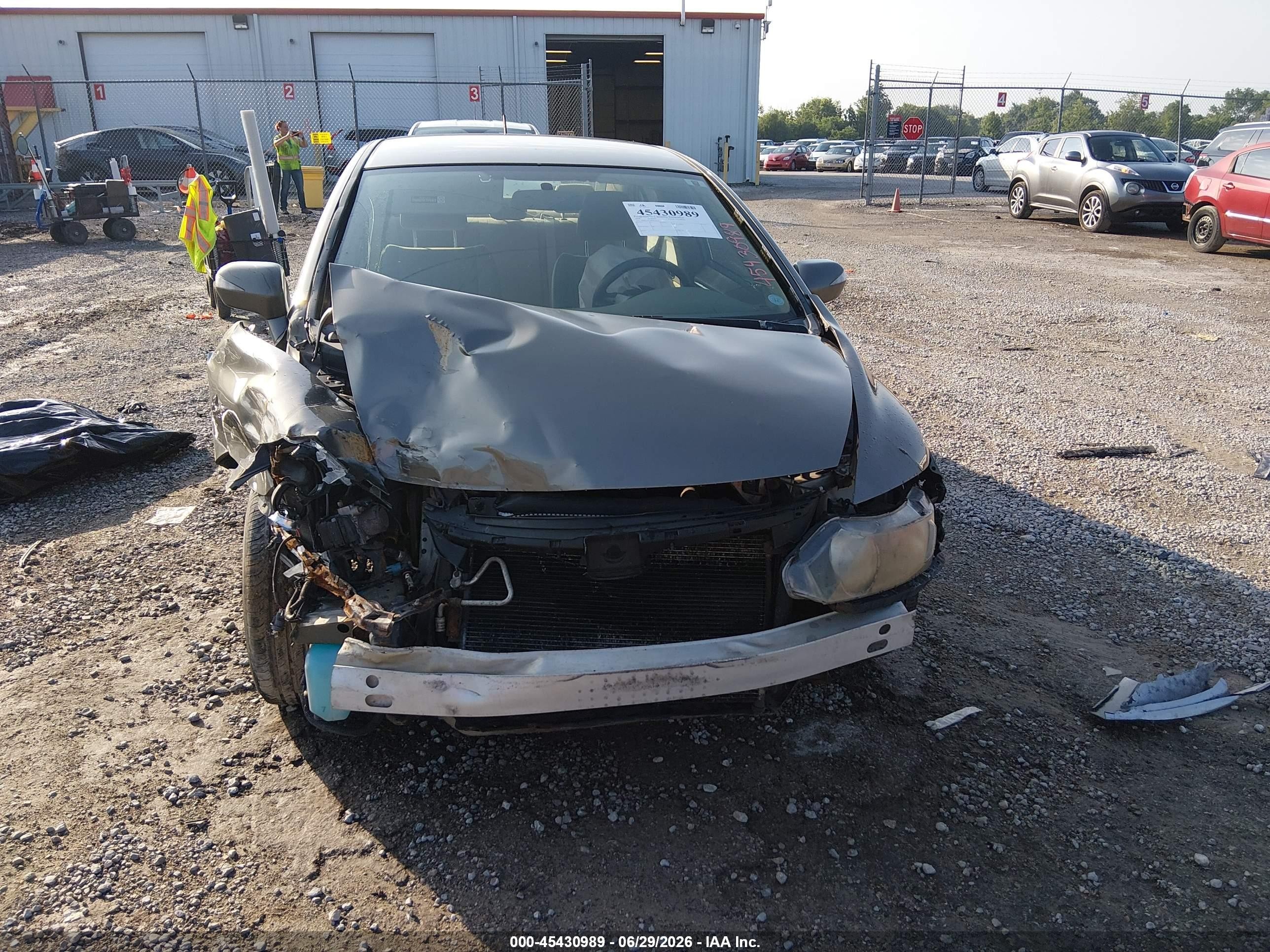 2008 Honda Civic Hybrid   Brown vin: JHMFA36218S022797