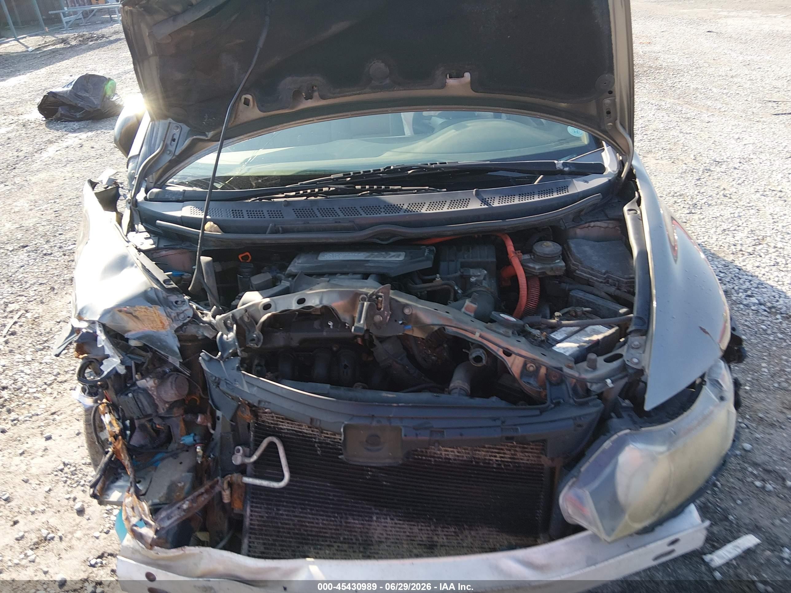 2008 Honda Civic Hybrid   Brown vin: JHMFA36218S022797