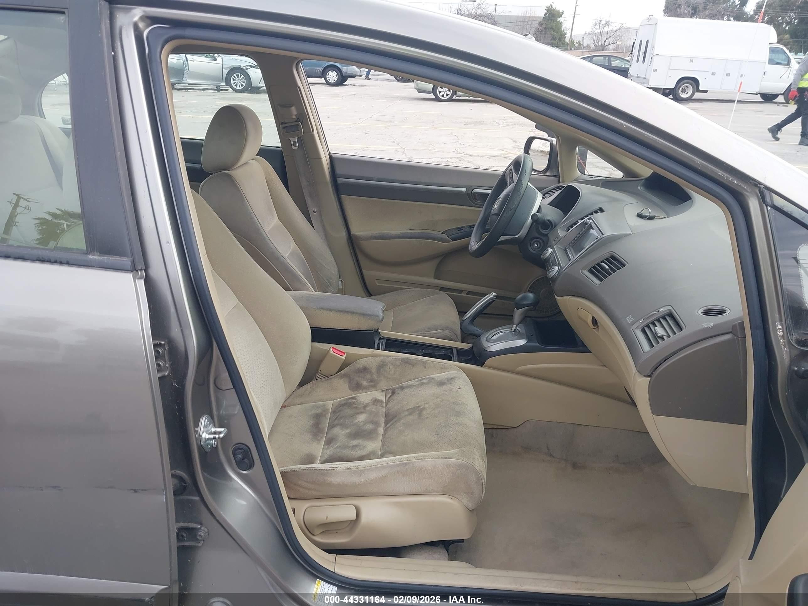 2008 Honda Civic Hybrid Pewter vin: JHMFA36218S023688
