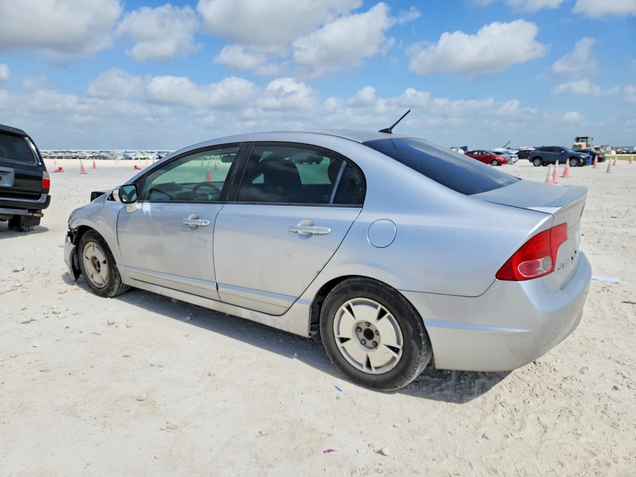 2008 Honda Civic Hybrid Silver vin: JHMFA36218S025702
