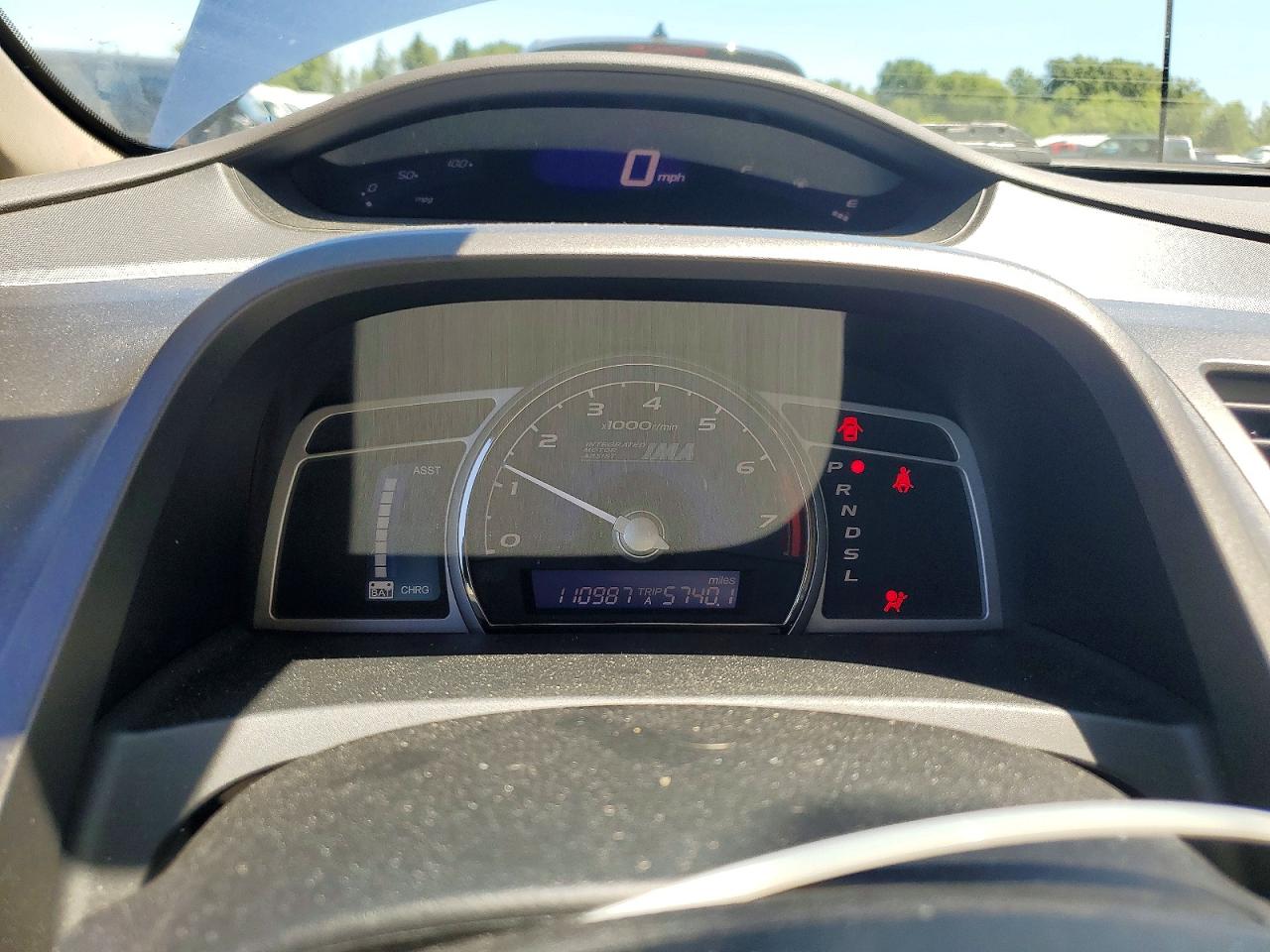 2009 Honda Civic Hybrid Blue vin: JHMFA36219S005015