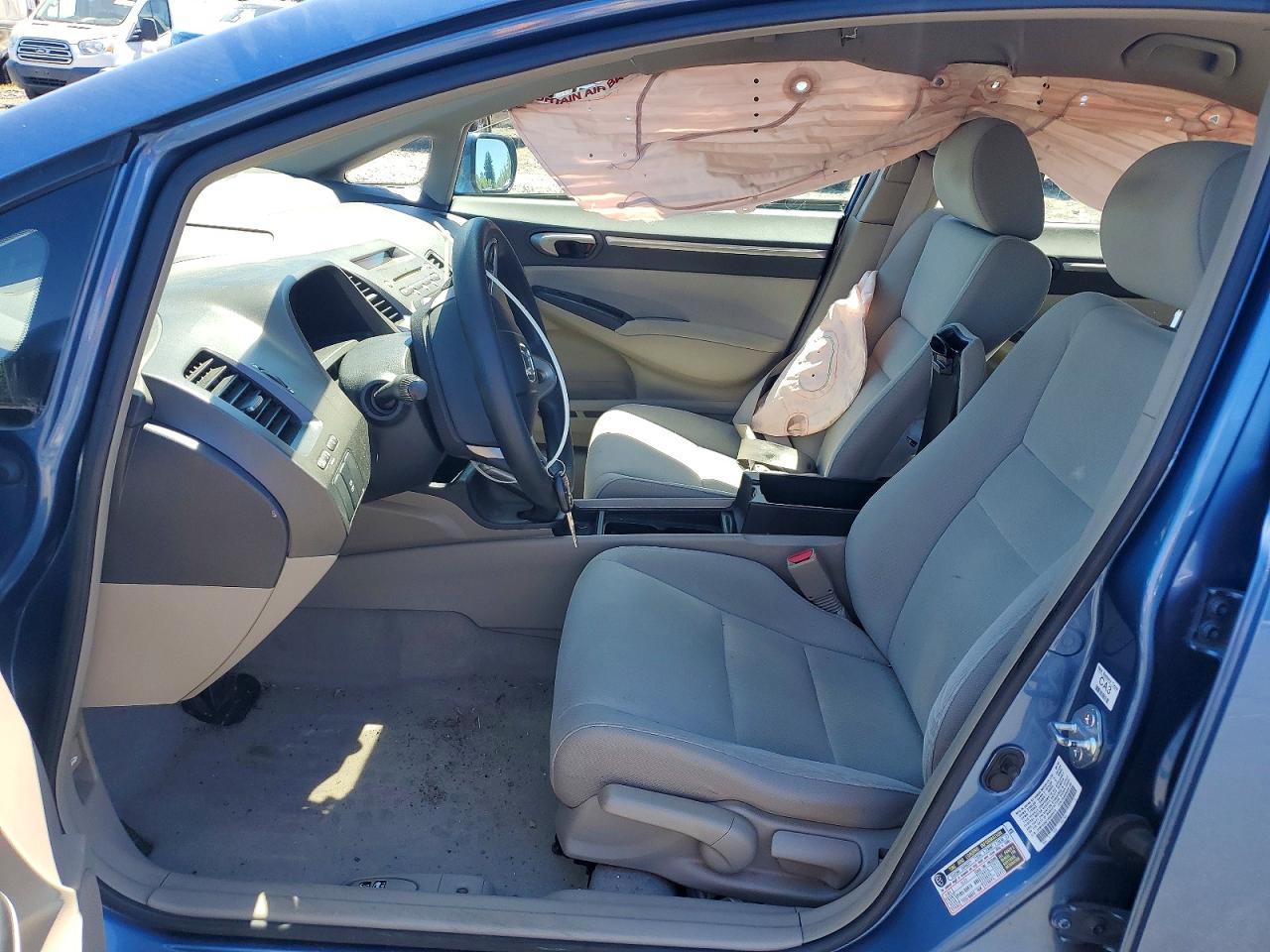 2009 Honda Civic Hybrid Blue vin: JHMFA36219S005015
