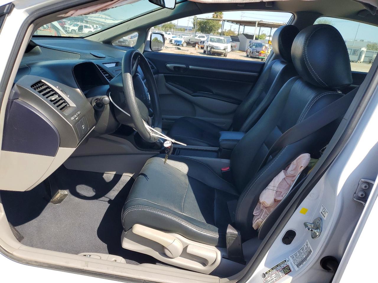 2009 Honda Civic Hybrid White vin: JHMFA36219S016791