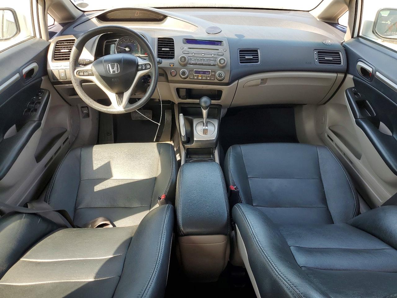 2009 Honda Civic Hybrid White vin: JHMFA36219S016791