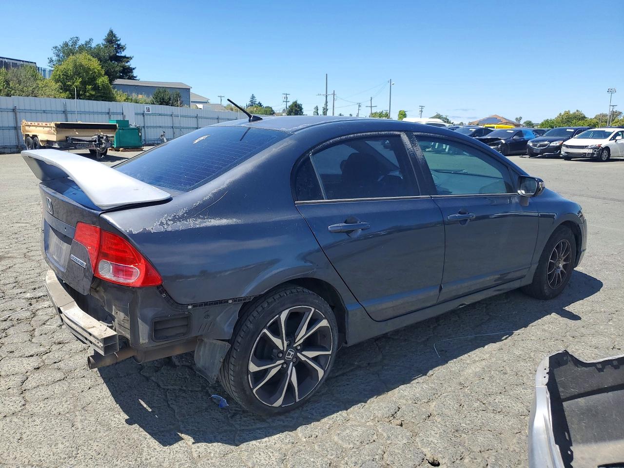 2006 Hond Civic Серый vin: JHMFA36226S003592