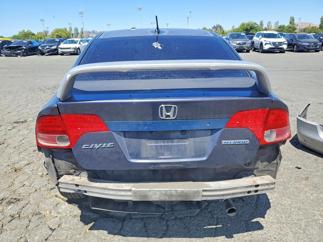 2006 Hond Civic Серый vin: JHMFA36226S003592