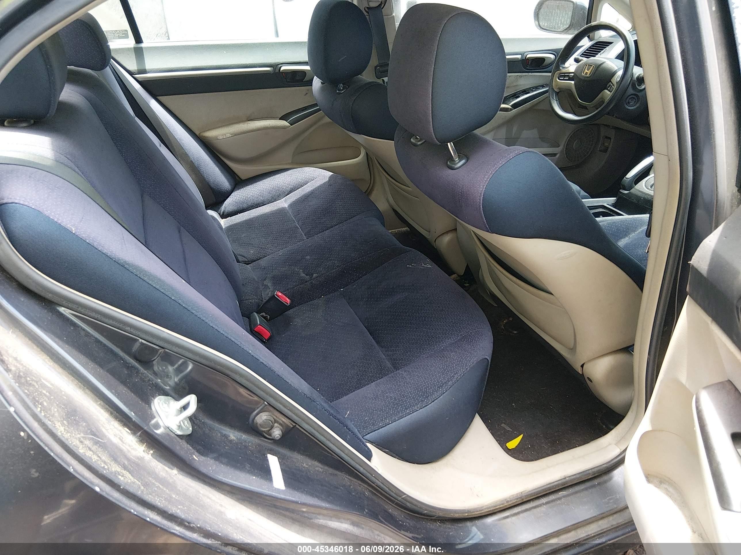 2006 Honda Civic Hybrid   Gray vin: JHMFA36226S019470