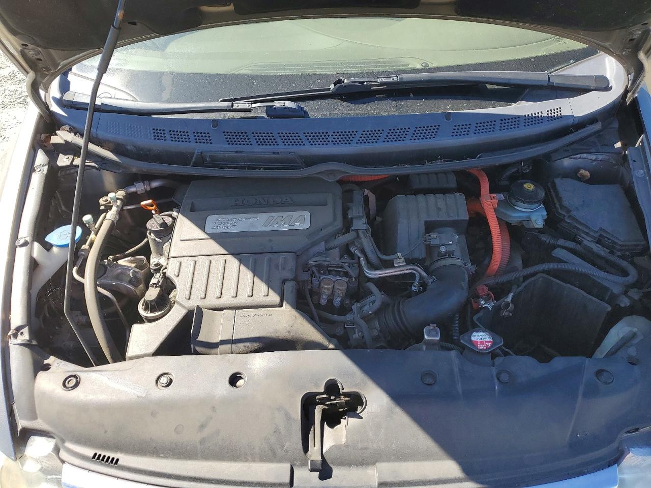 2006 Honda Civic Hybrid Gray vin: JHMFA36226S027729