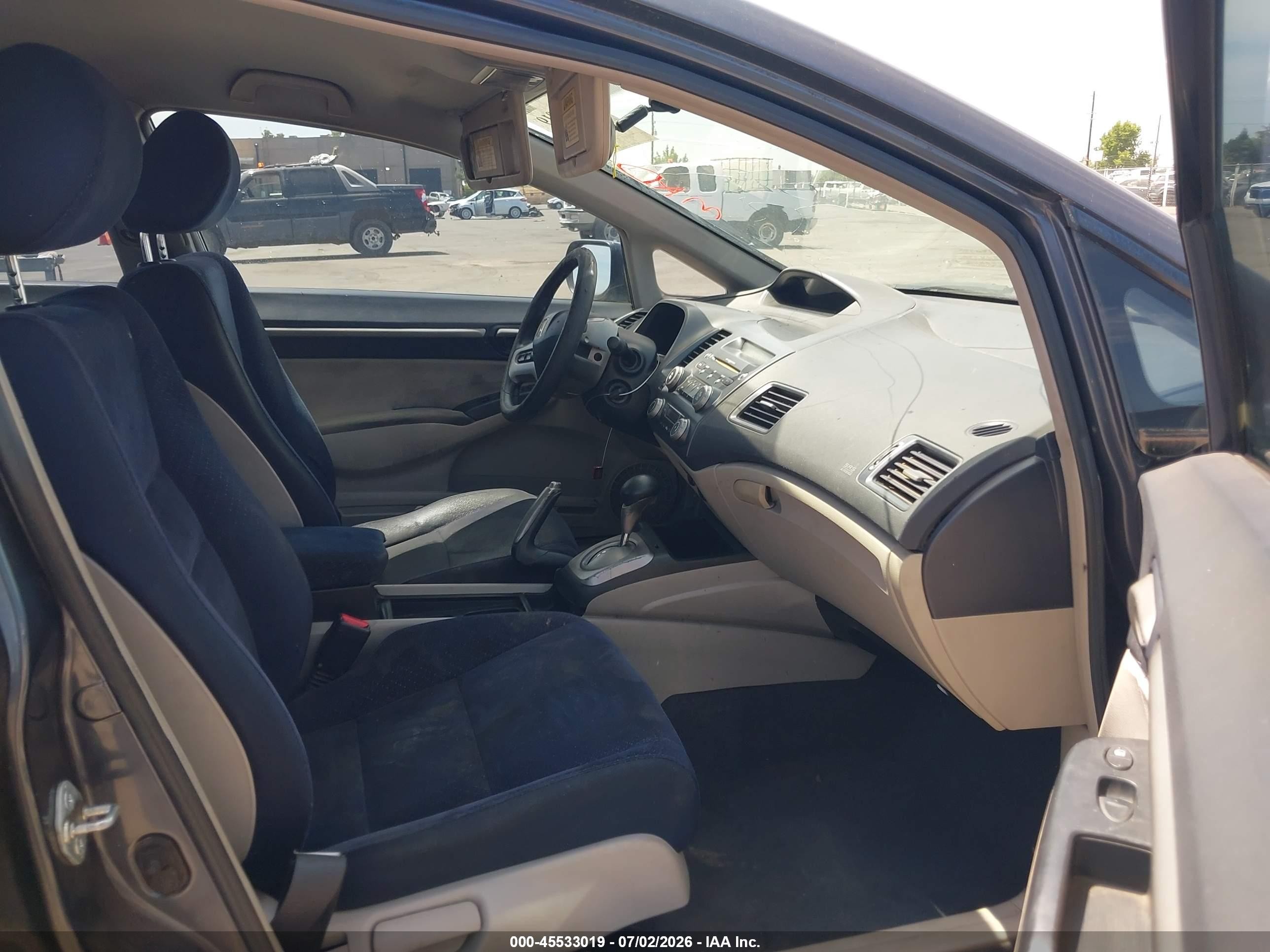 2007 Honda Civic Hybrid   Blue vin: JHMFA36227S010026