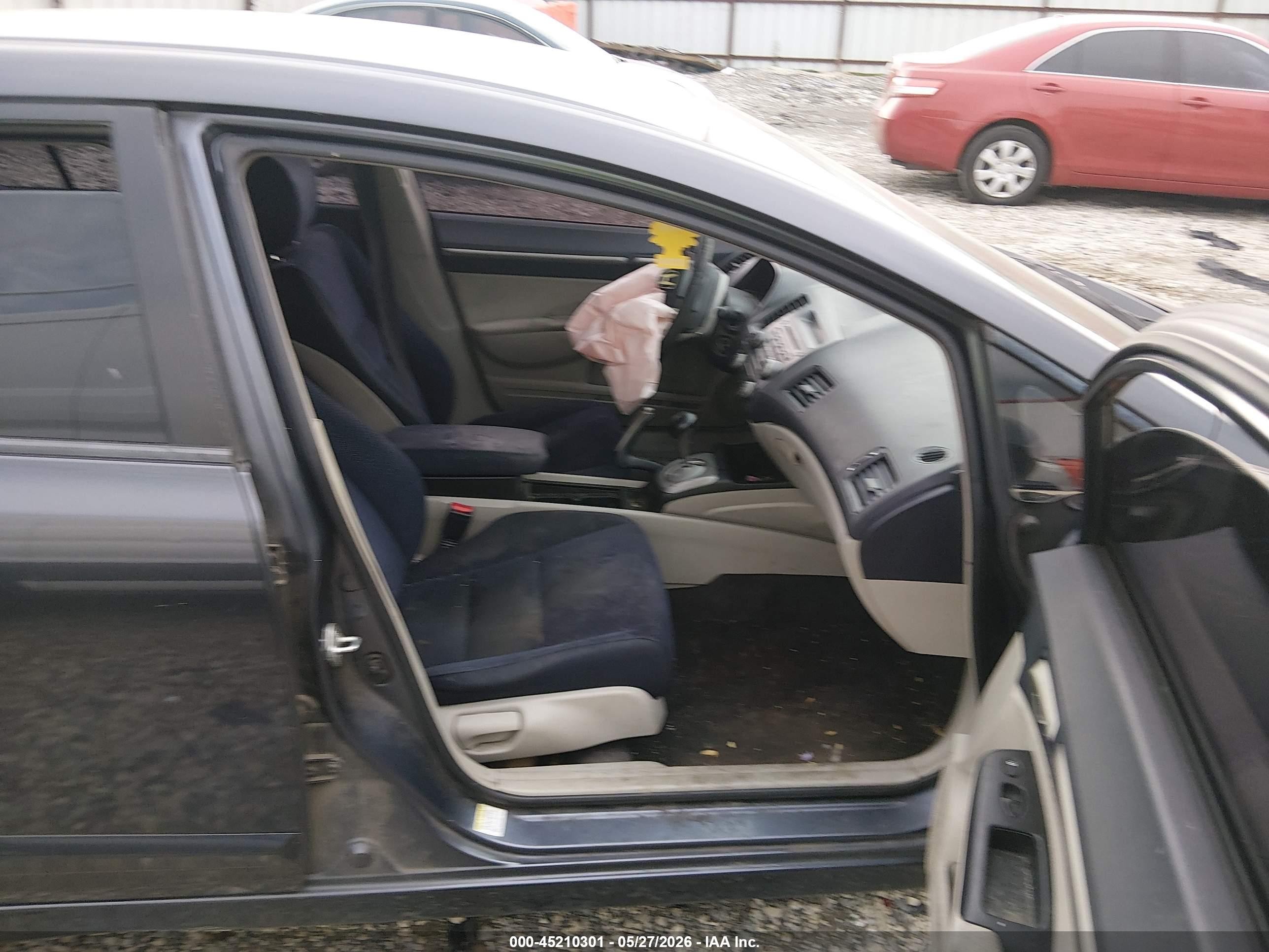 2007 Honda Civic Hybrid   Blue vin: JHMFA36227S019292