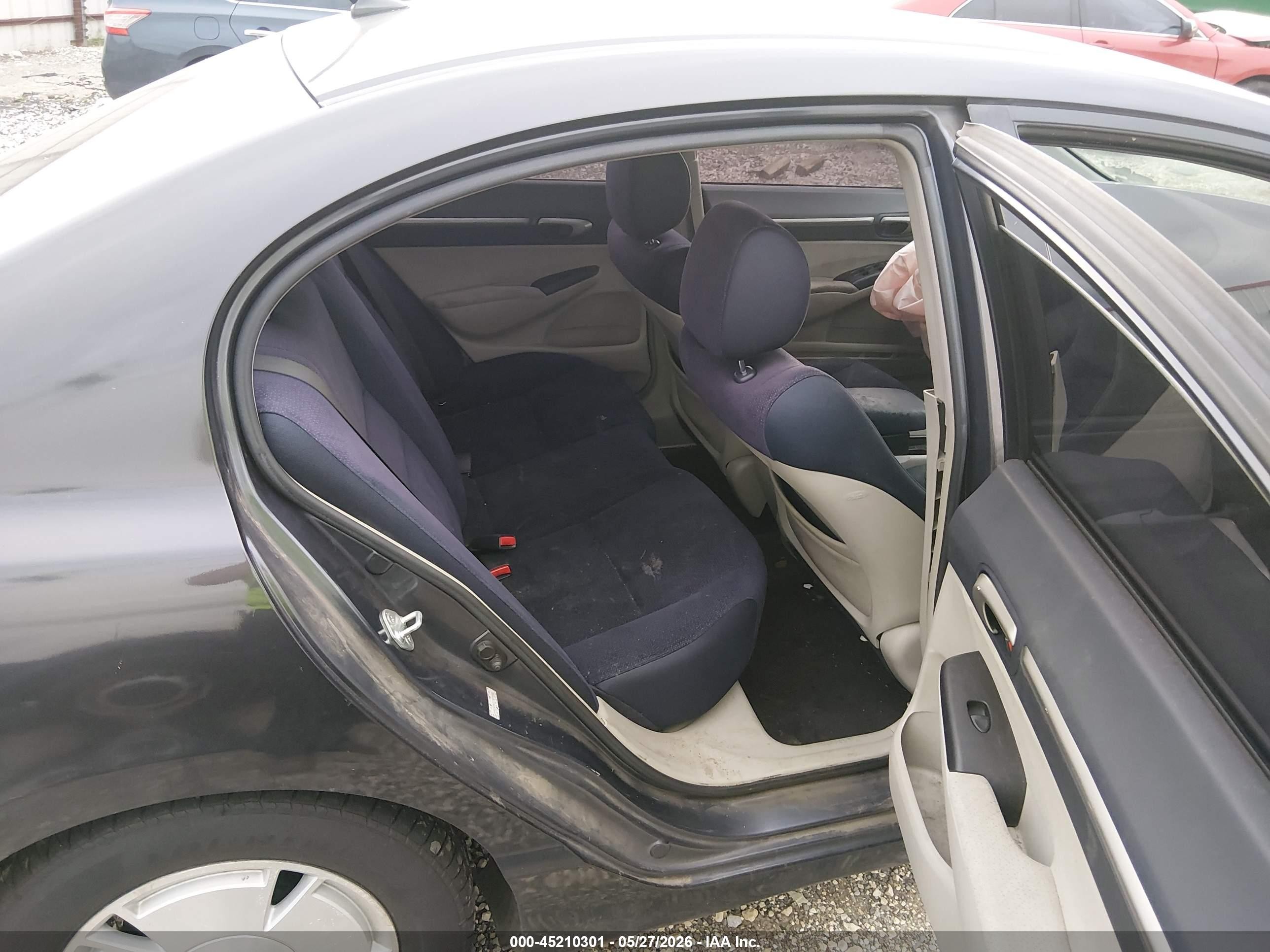 2007 Honda Civic Hybrid   Blue vin: JHMFA36227S019292