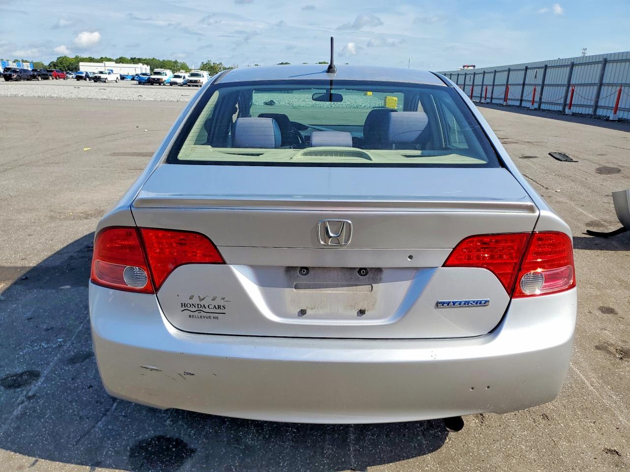 2007 Honda Civic Hybrid Silver vin: JHMFA36227S021642