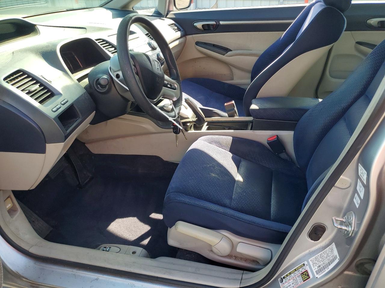 2007 Honda Civic Hybrid Silver vin: JHMFA36227S021642