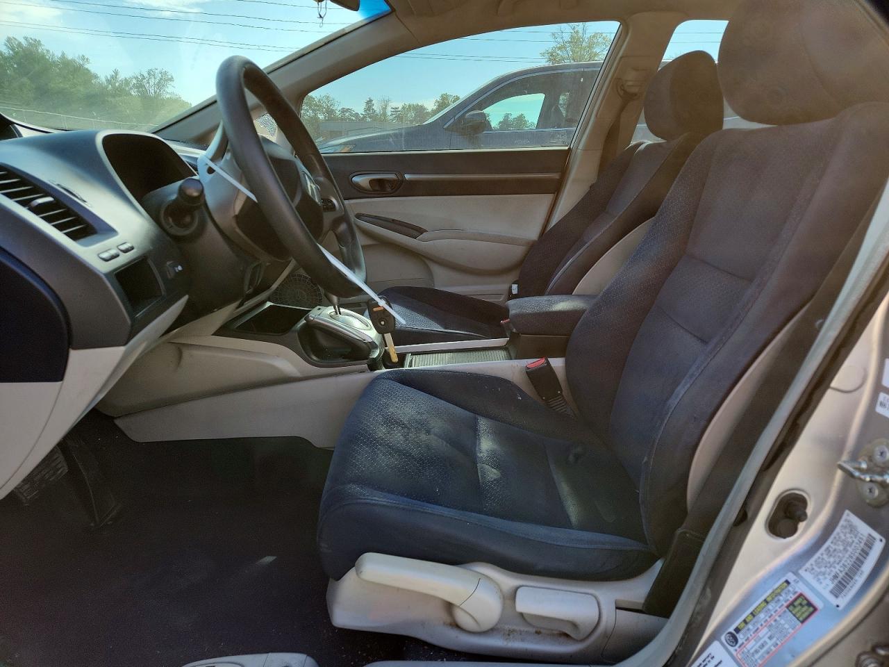 2008 Honda Civic Hybrid Silver vin: JHMFA36228S003451