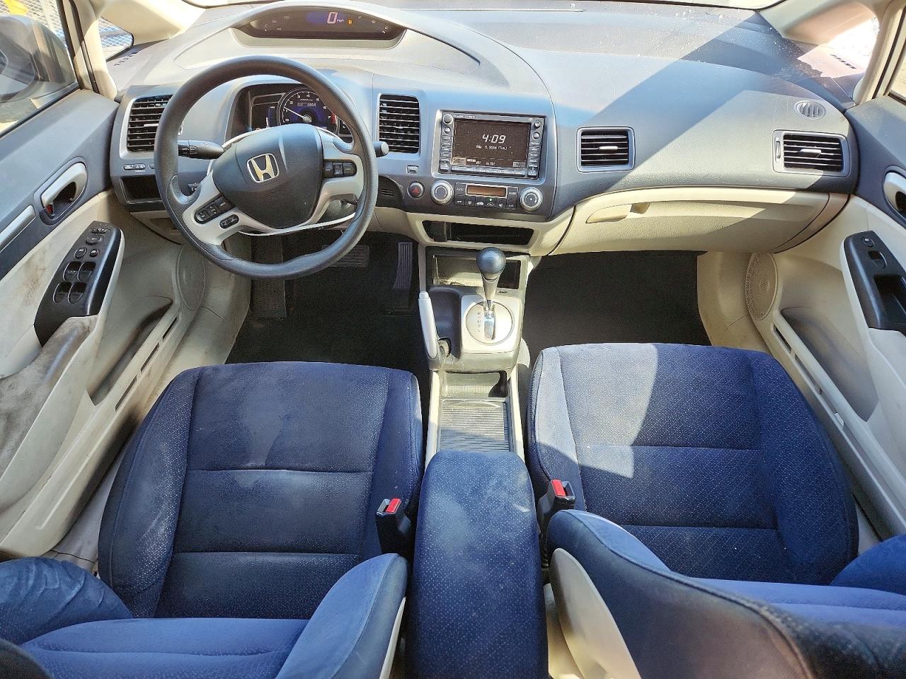 2008 Honda Civic Hybrid Silver vin: JHMFA36228S003451