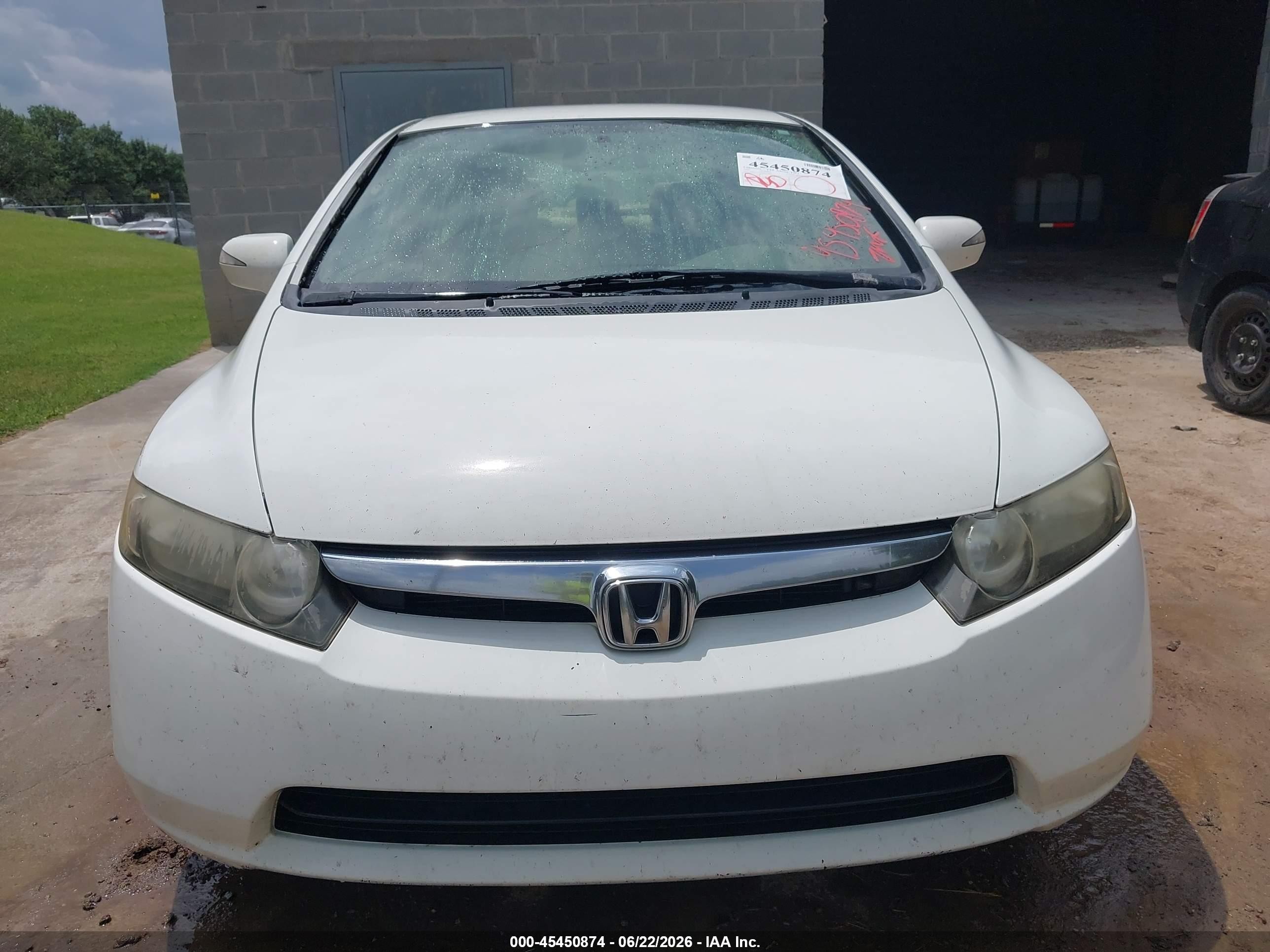 2008 Honda Civic Hybrid   White vin: JHMFA36228S015485