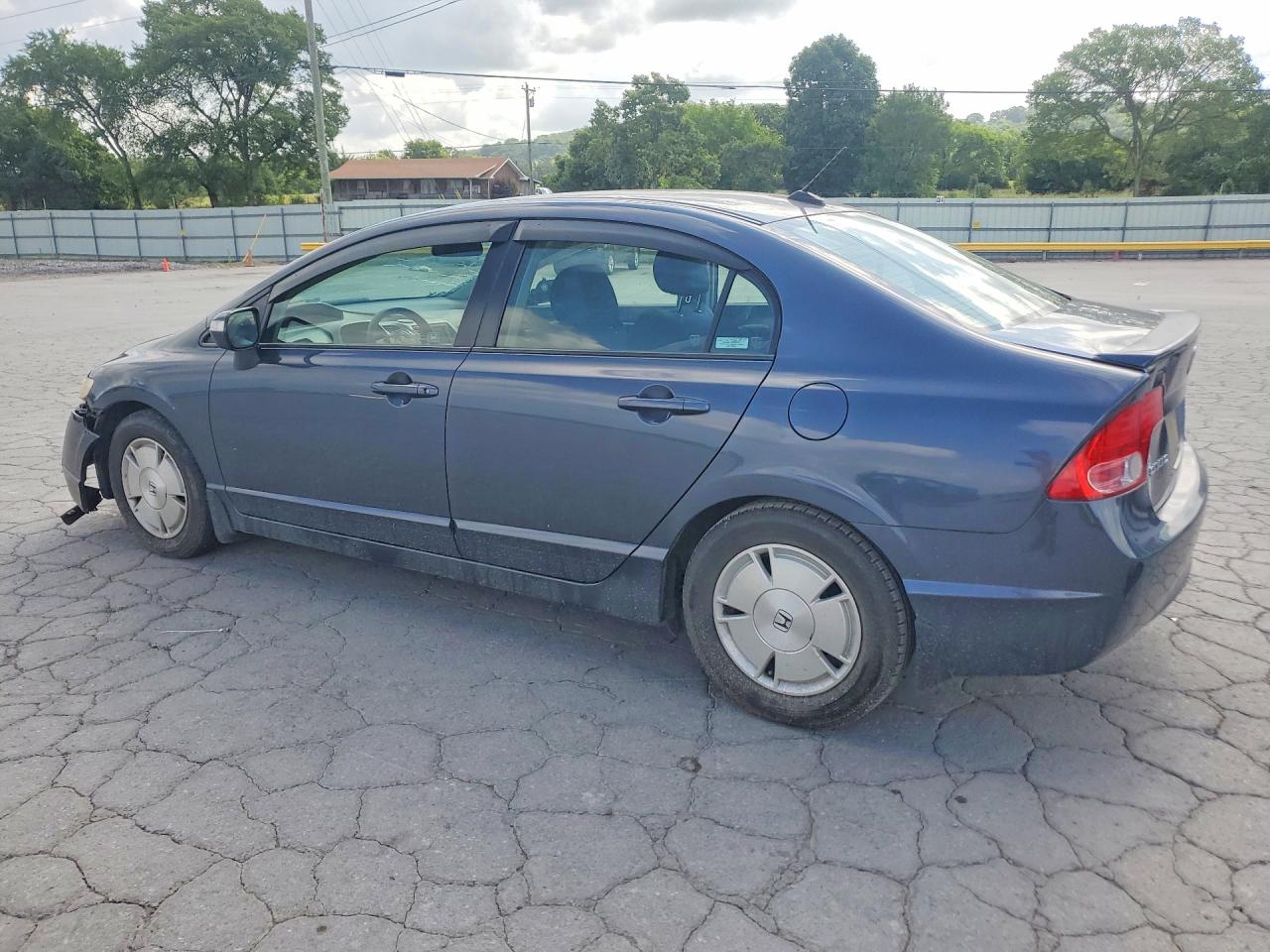 2008 Honda Civic Hybrid Gray vin: JHMFA36228S020220