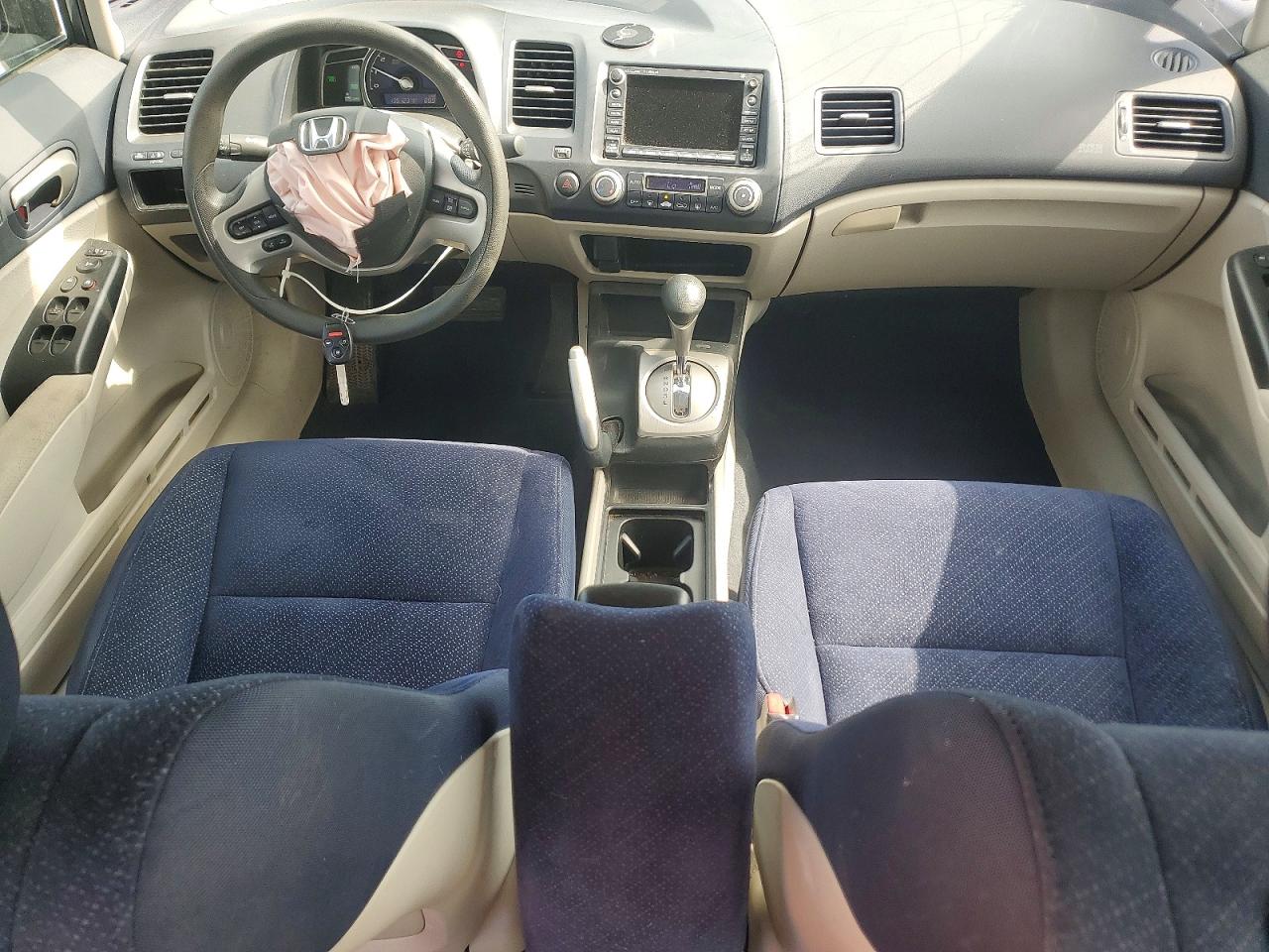 2008 Honda Civic Hybrid Gray vin: JHMFA36228S020220