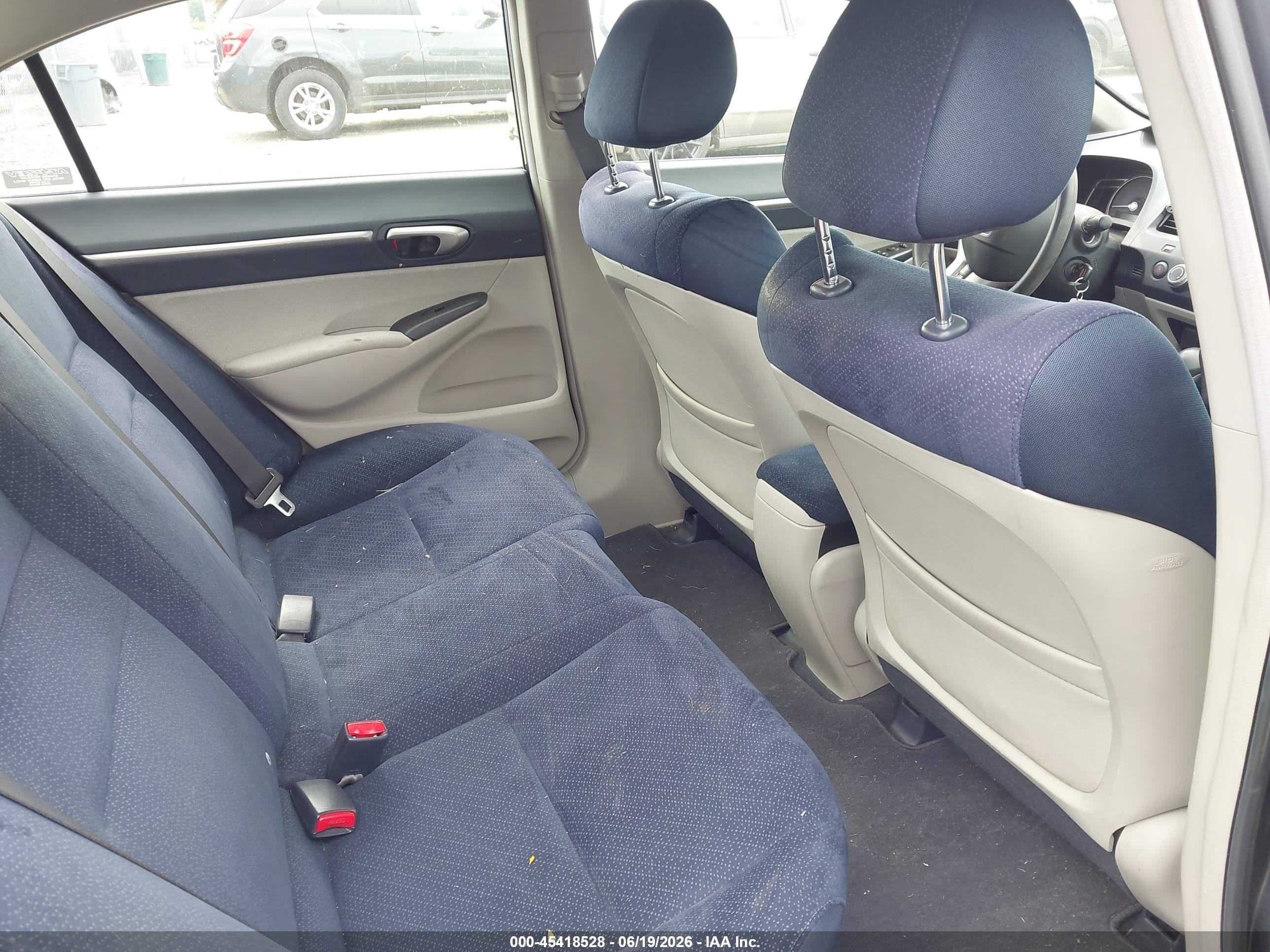 2008 Honda Civic Hybrid   Blue vin: JHMFA36228S028379