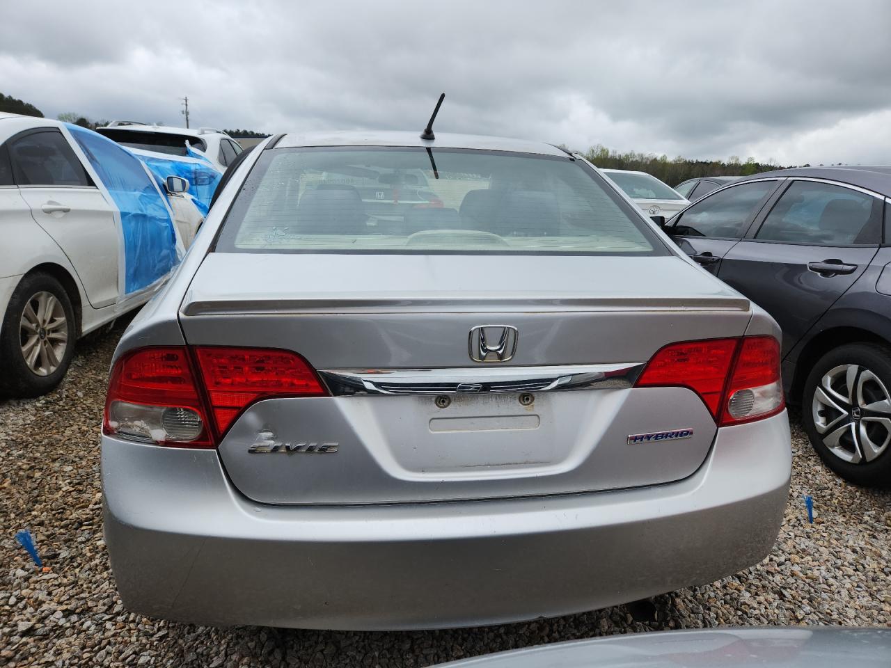 2009 Honda Civic Hybrid Silver vin: JHMFA36229S000731