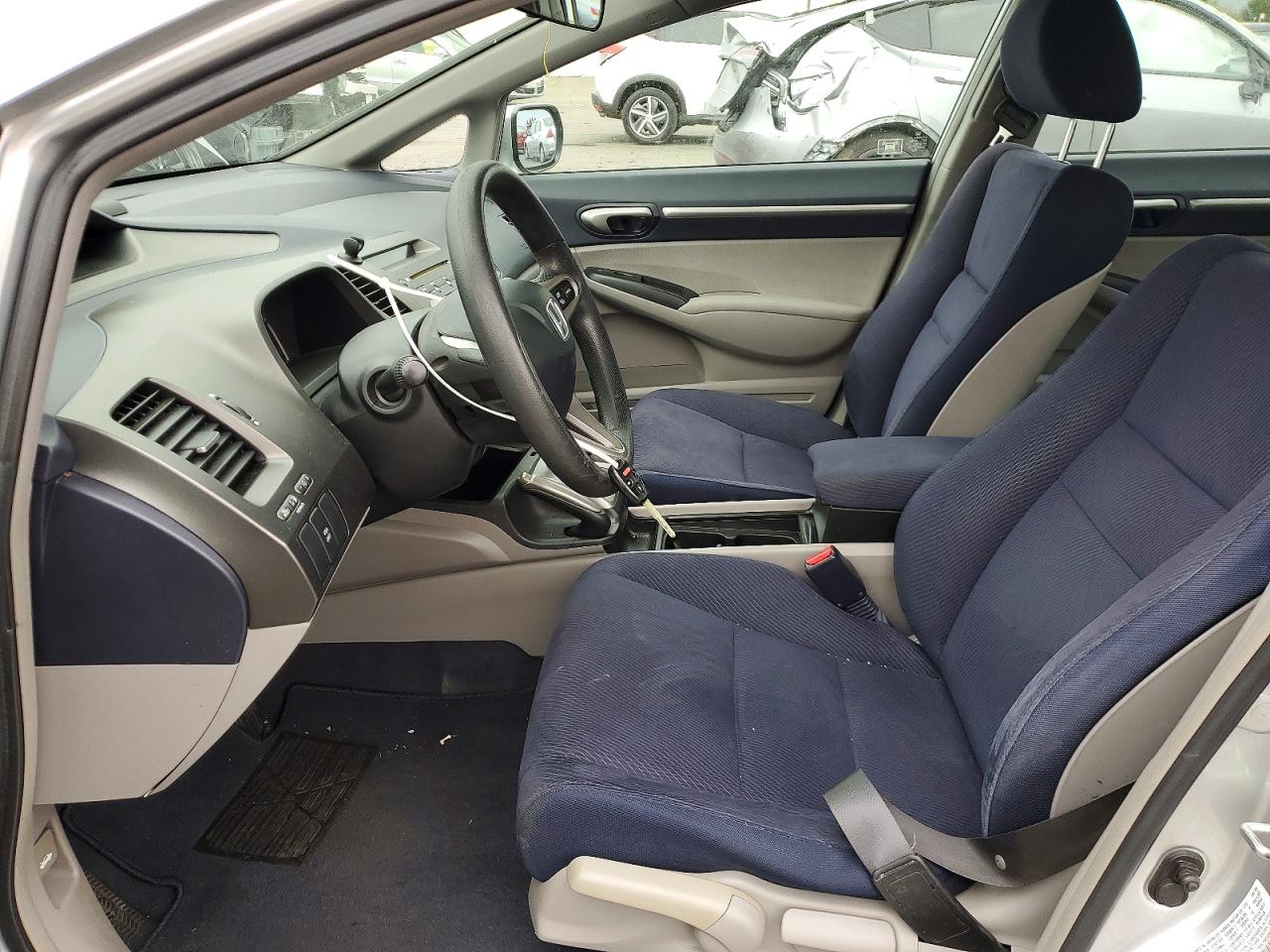 2009 Honda Civic Hybrid Silver vin: JHMFA36229S000762