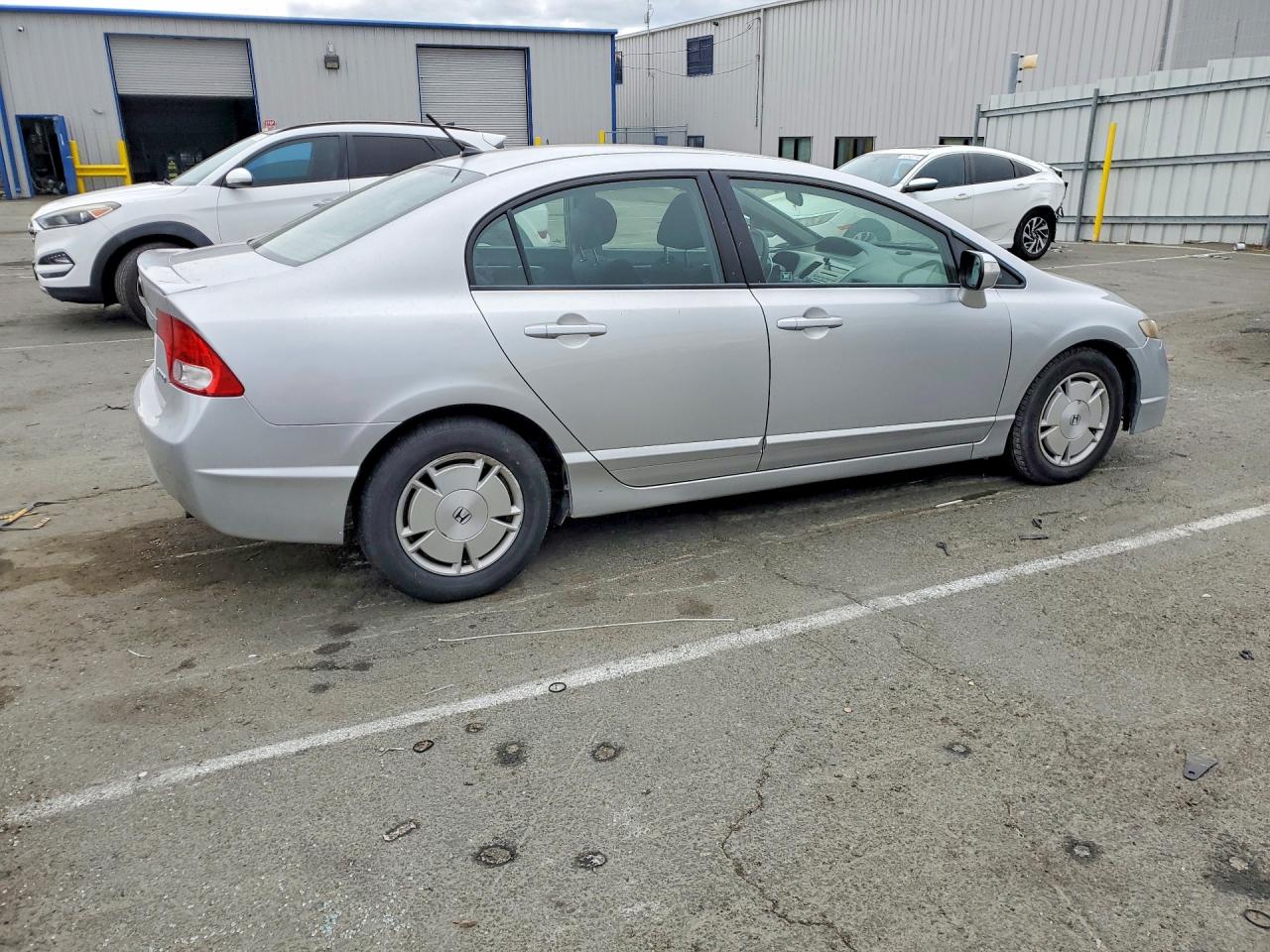 2009 Honda Civic Hybrid Silver vin: JHMFA36229S000762