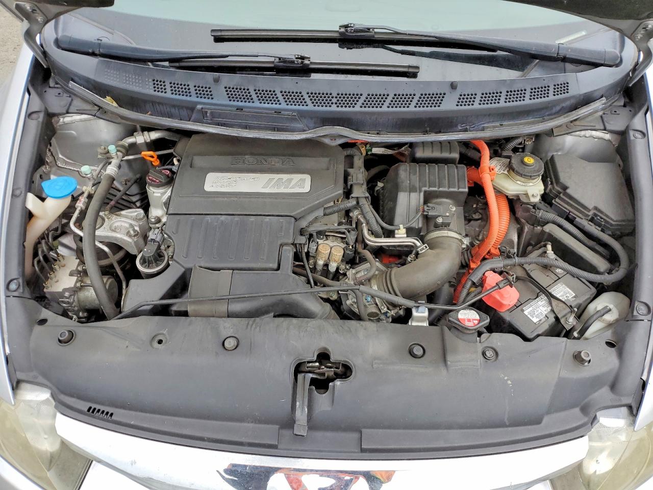 2009 Honda Civic Hybrid Silver vin: JHMFA36229S000762