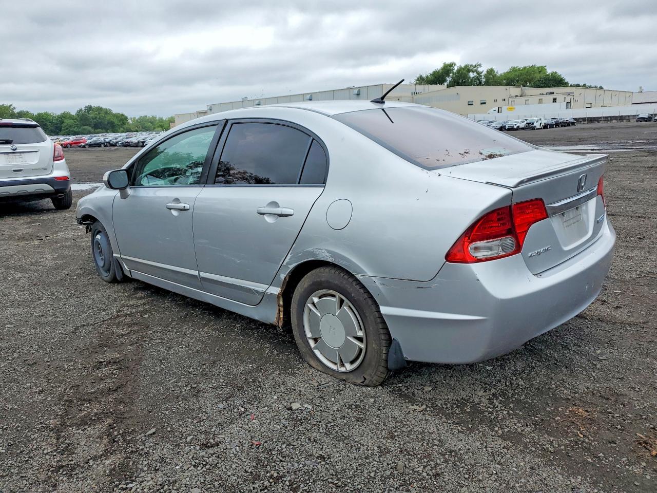 2009 Honda Civic Hybrid Silver vin: JHMFA36229S002348