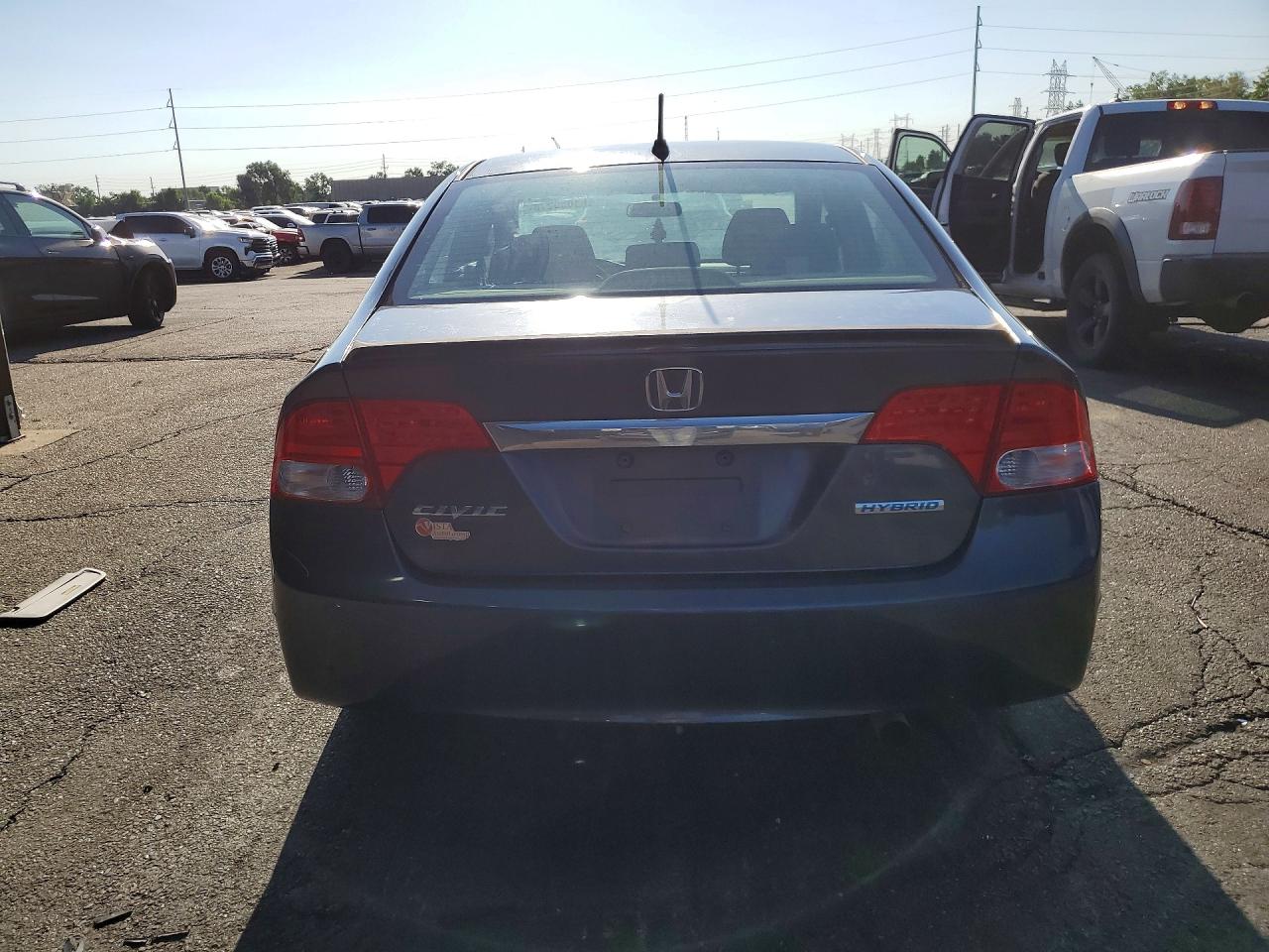 2009 Honda Civic Hybrid Blue vin: JHMFA36229S004083