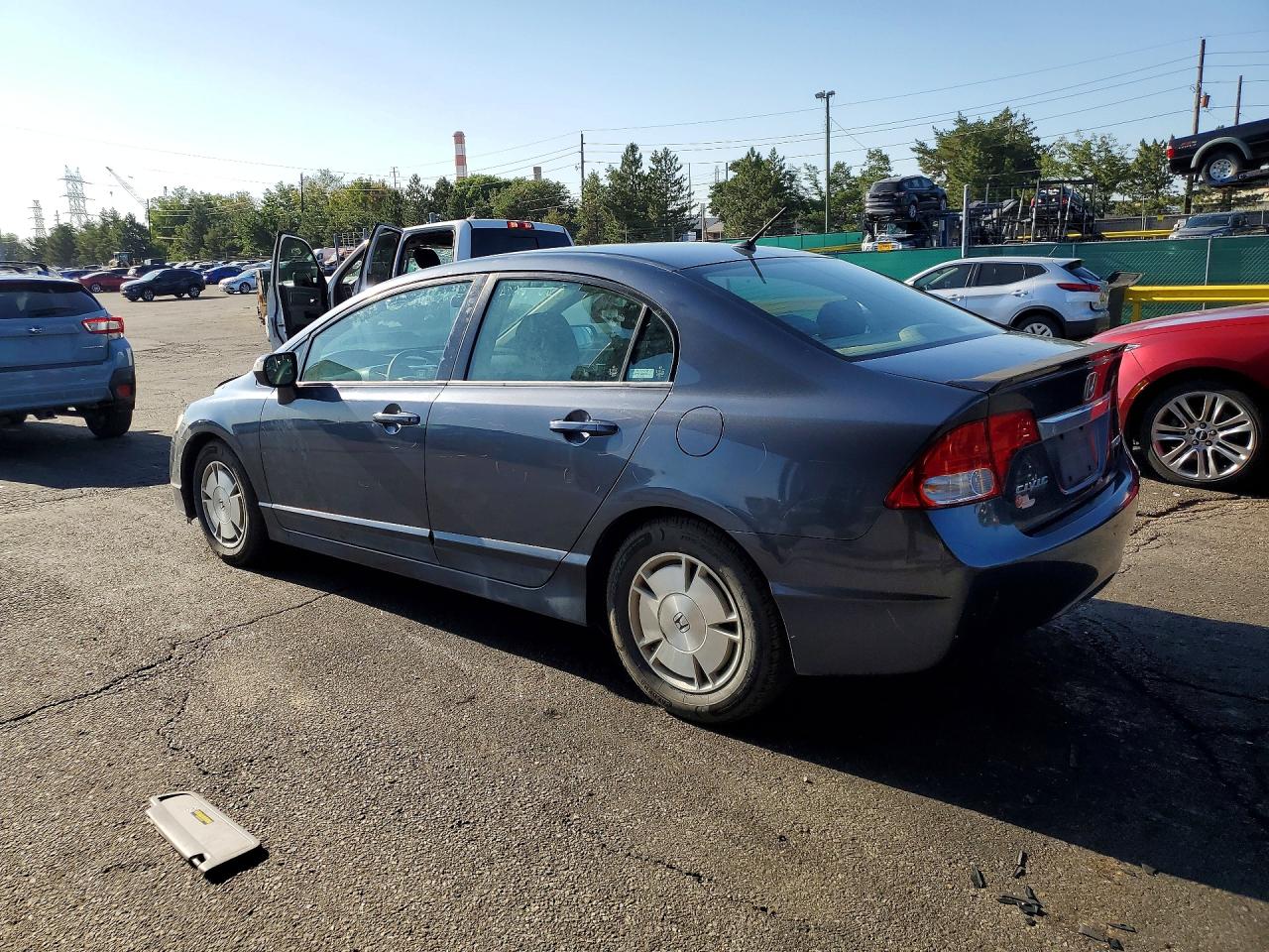 2009 Honda Civic Hybrid Blue vin: JHMFA36229S004083