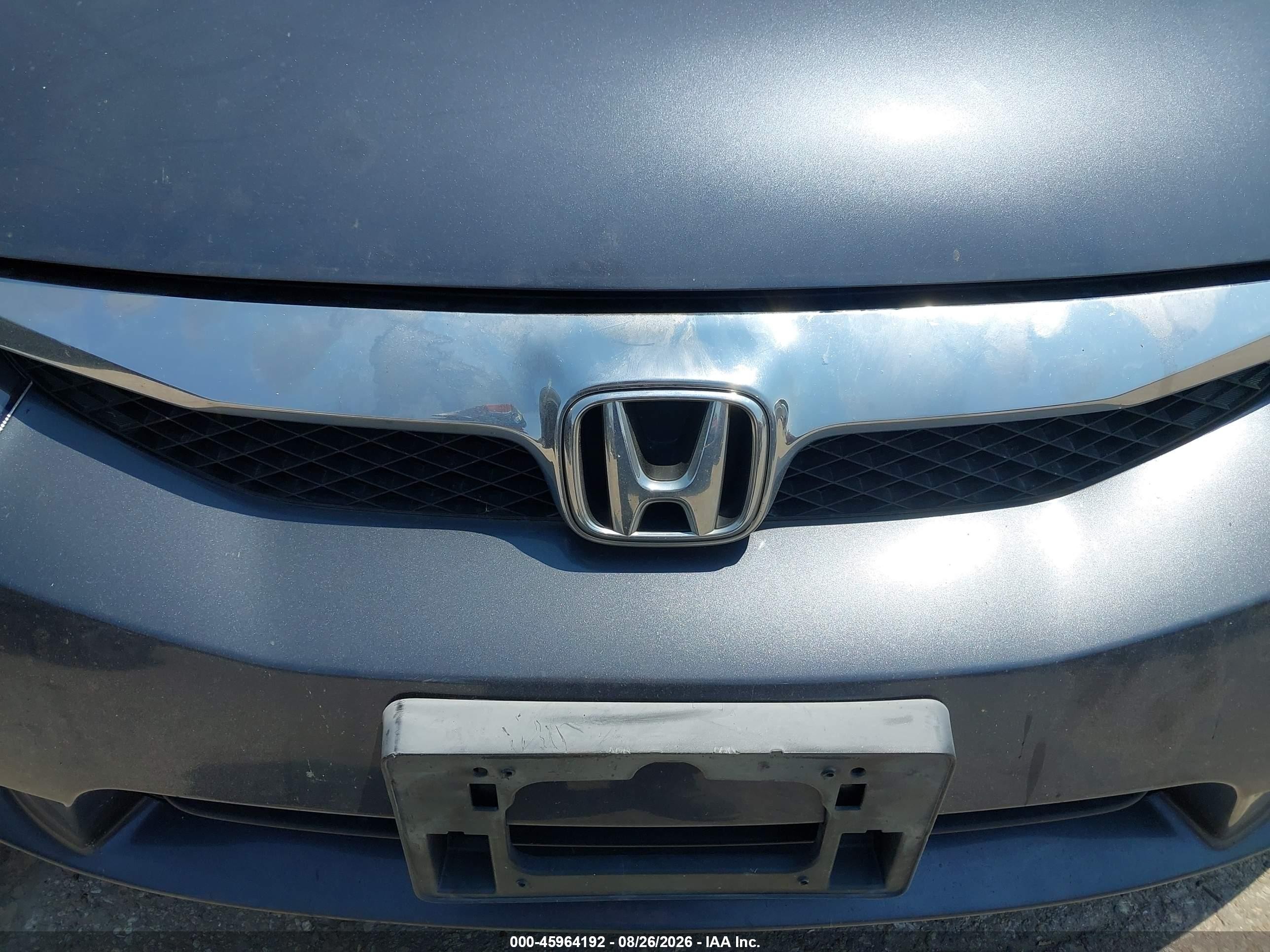 2009 Honda Civic Hybrid   Blue vin: JHMFA36229S008151