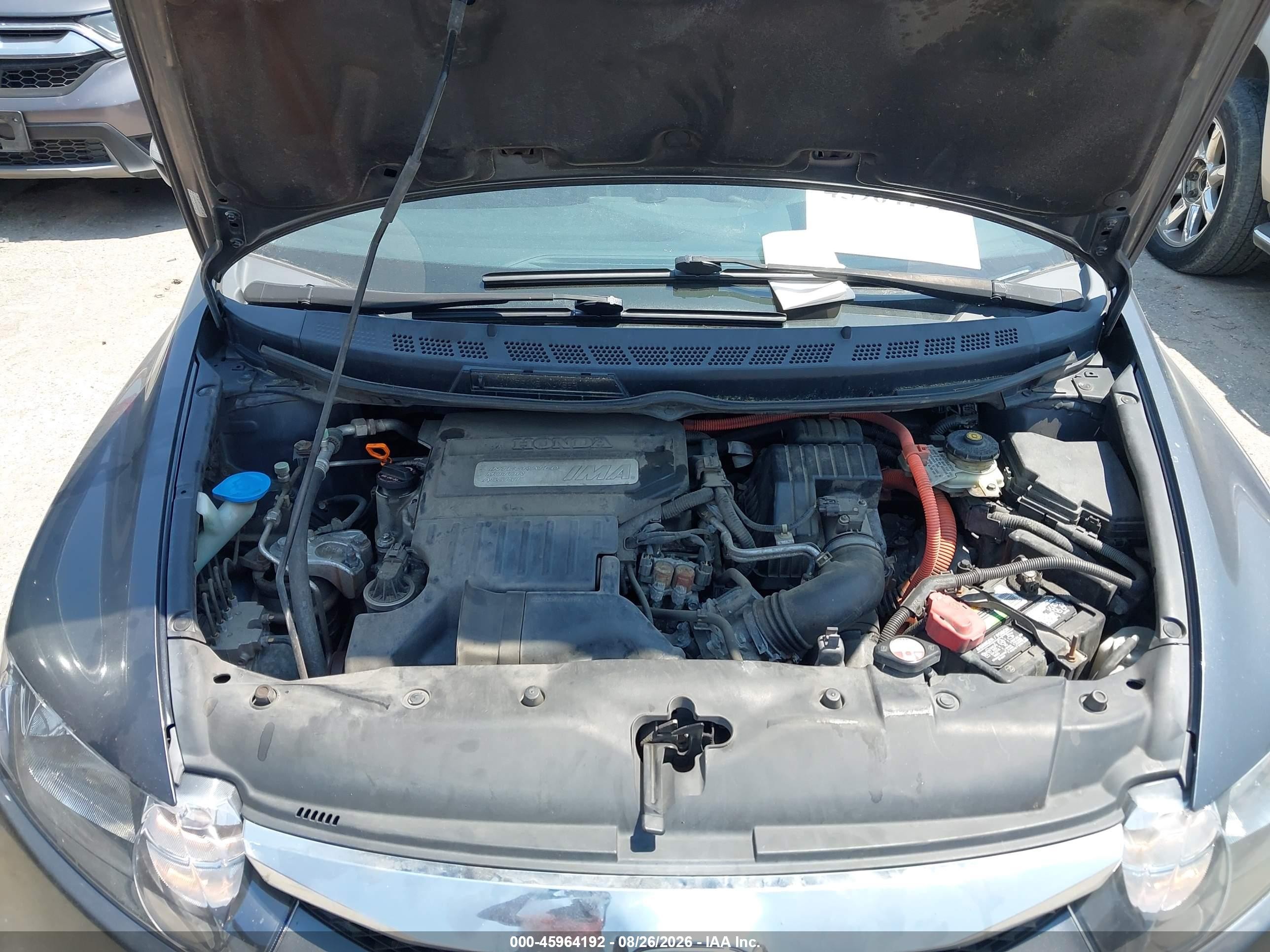 2009 Honda Civic Hybrid   Blue vin: JHMFA36229S008151