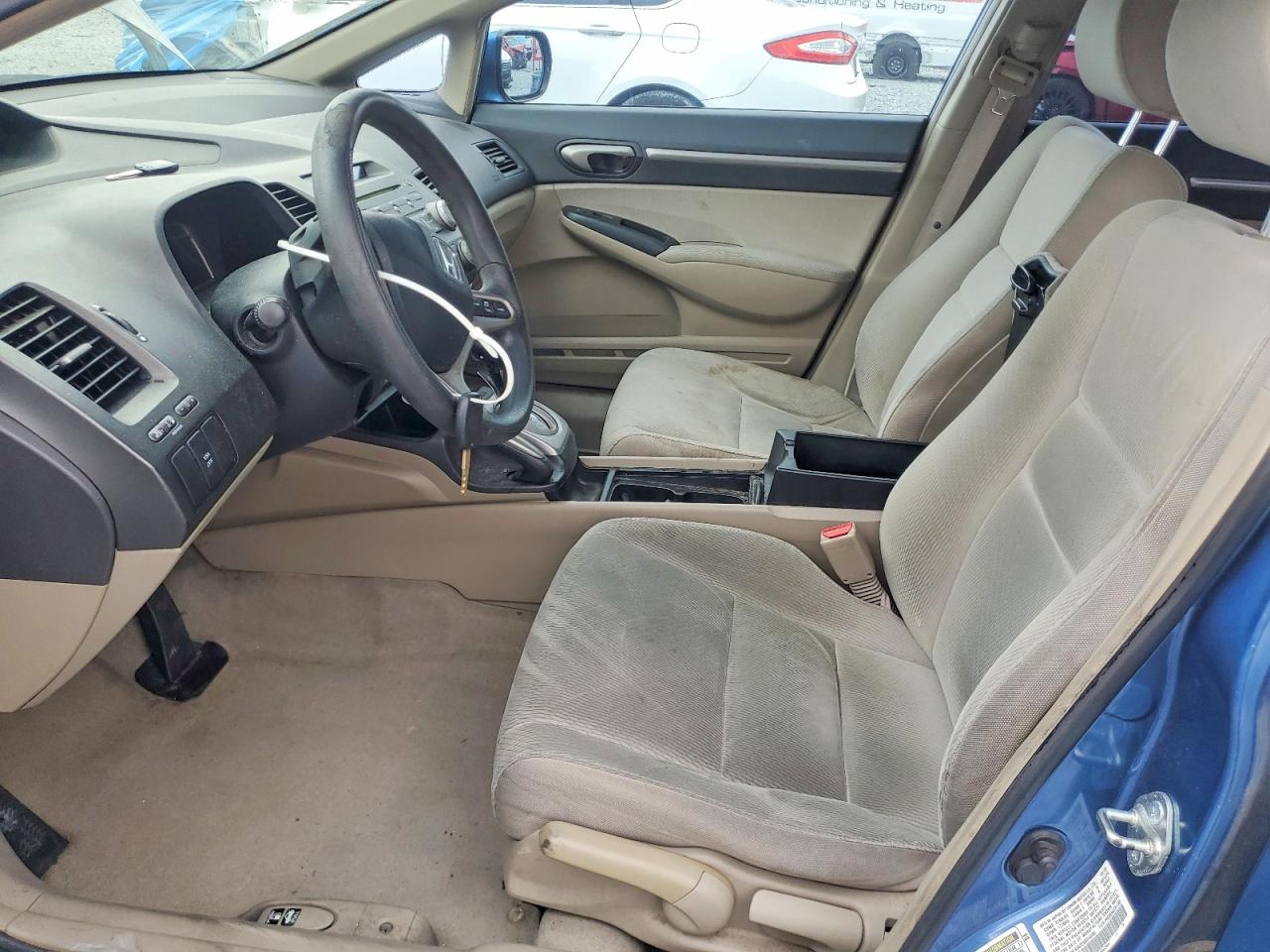 2009 Honda Civic Hybrid Синий vin: JHMFA36229S014385