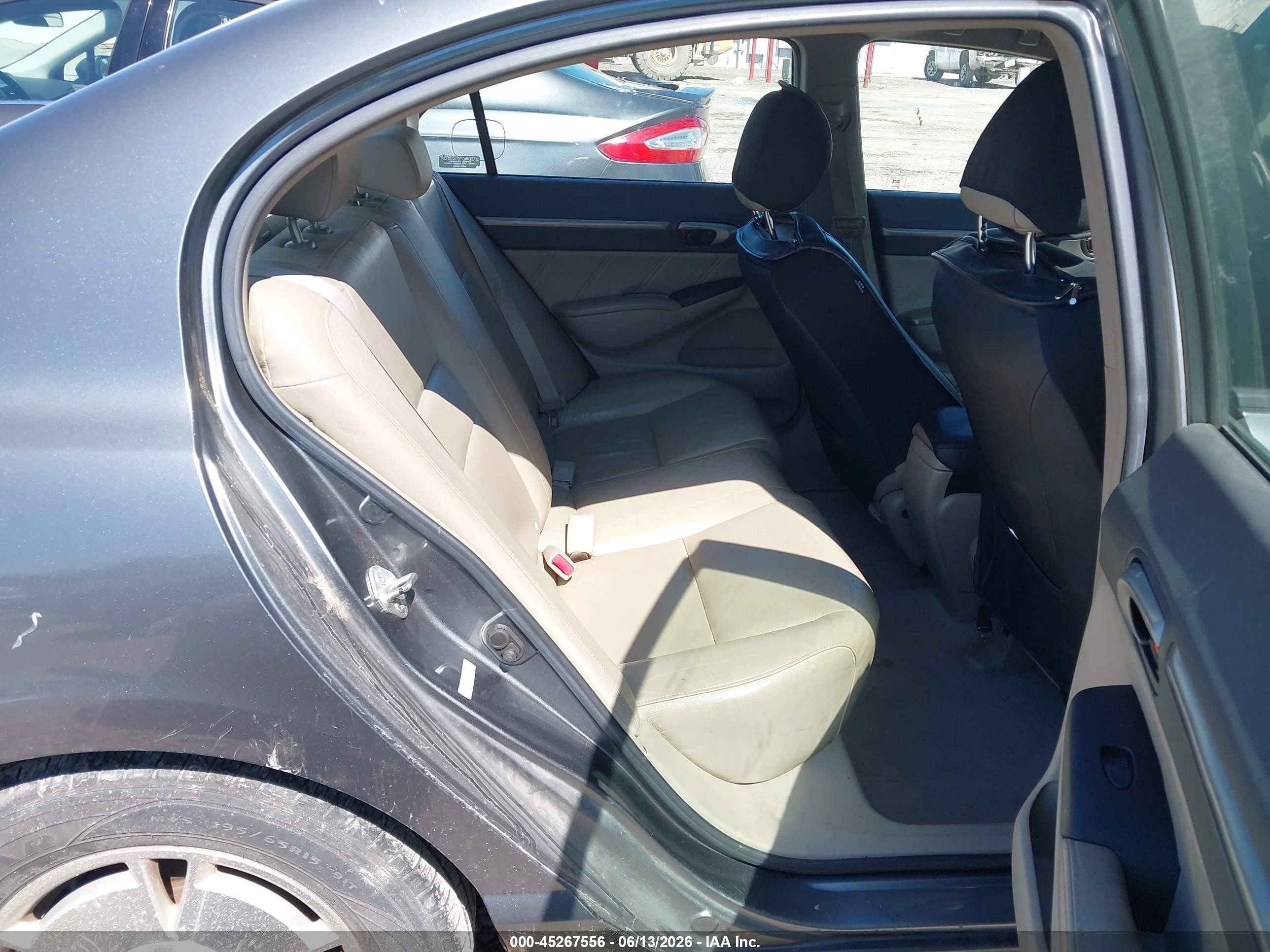 2009 Honda Civic Hybrid   Gray vin: JHMFA36229S019067