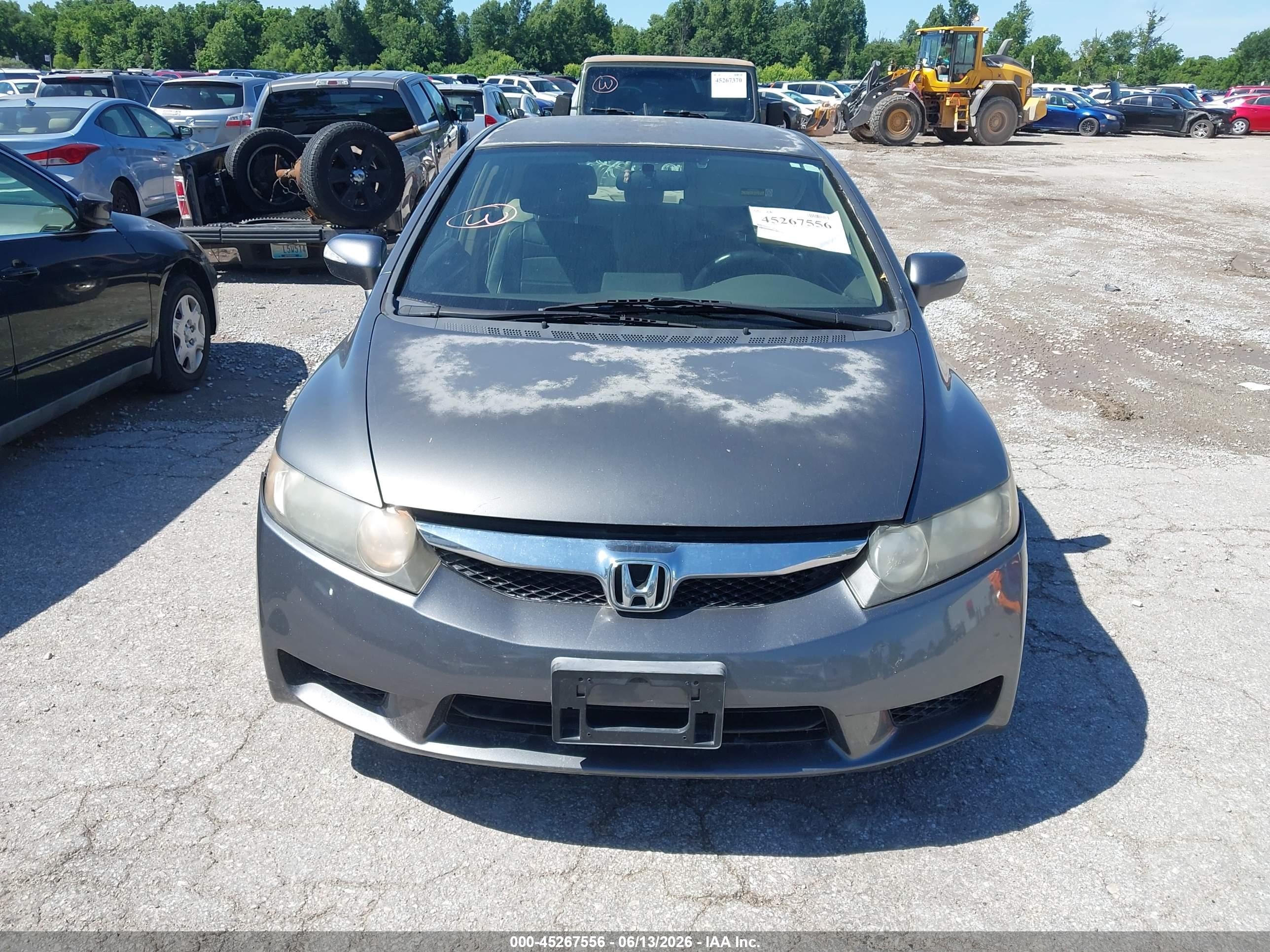 2009 Honda Civic Hybrid   Gray vin: JHMFA36229S019067