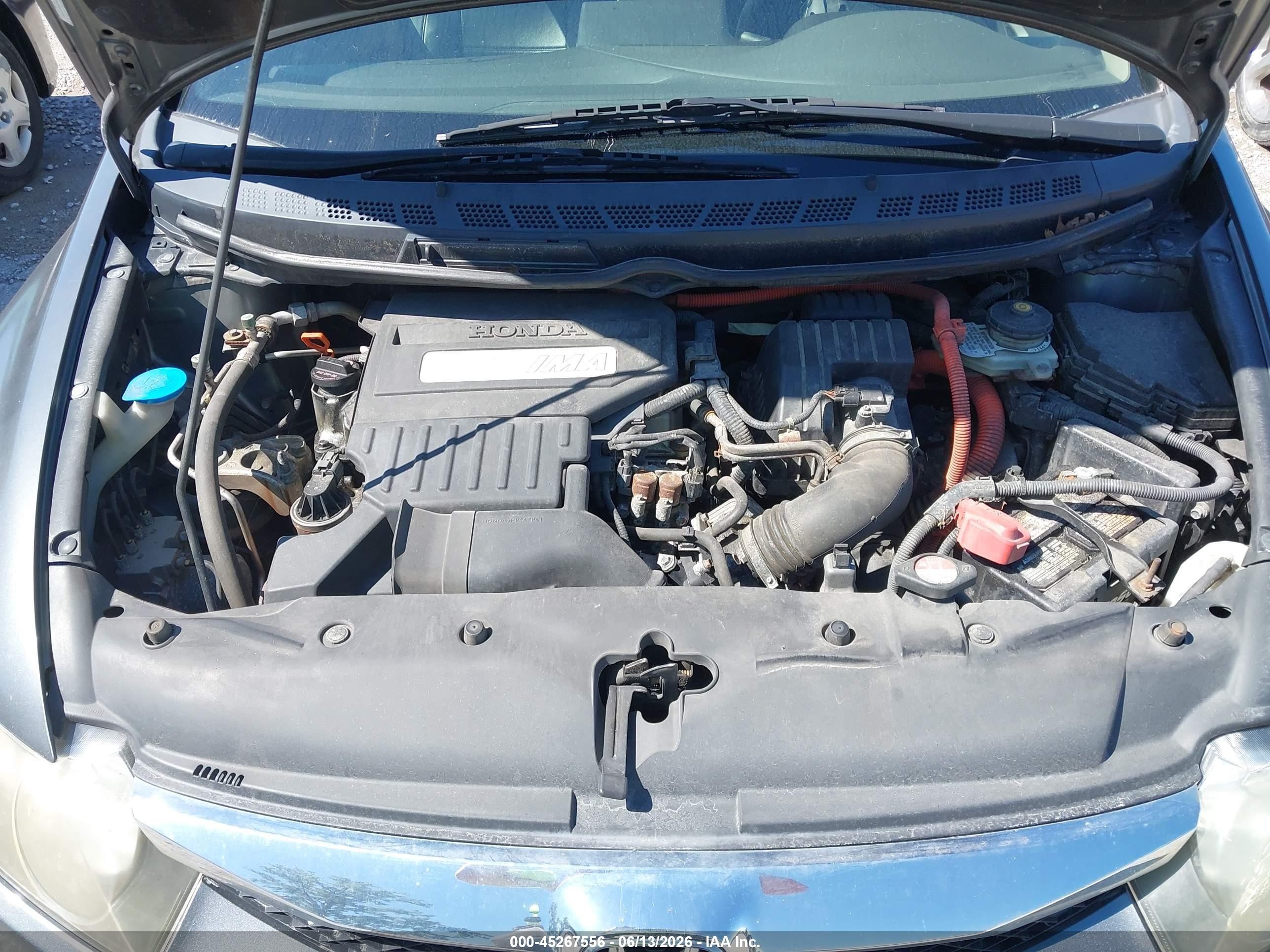 2009 Honda Civic Hybrid   Gray vin: JHMFA36229S019067