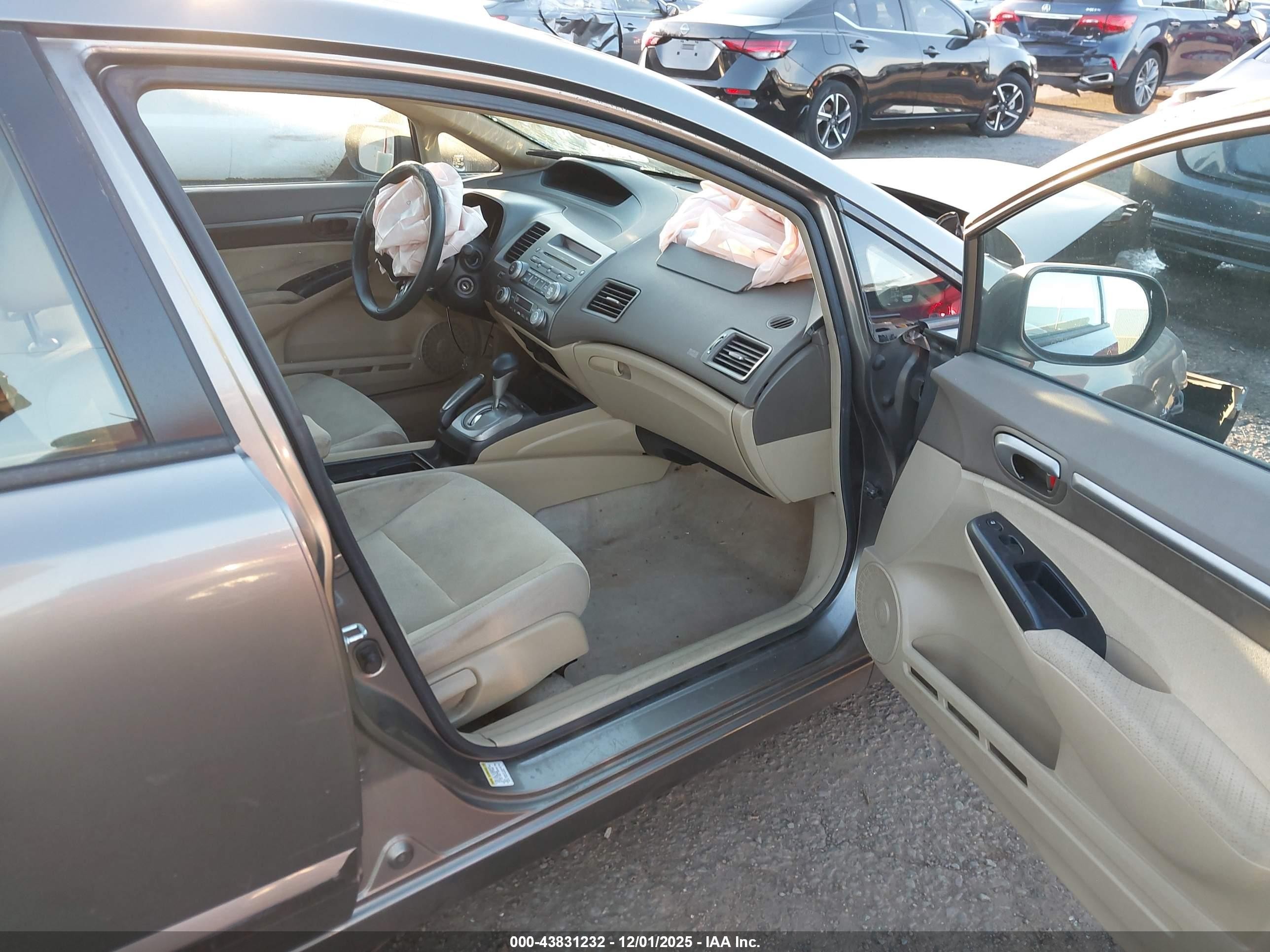 2006 Honda Civic Hybrid   Gray vin: JHMFA36236S006159