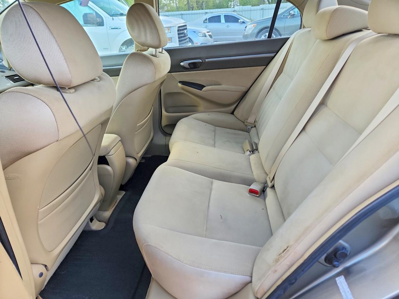 2006 Honda Civic Hybrid Tan vin: JHMFA36236S008915
