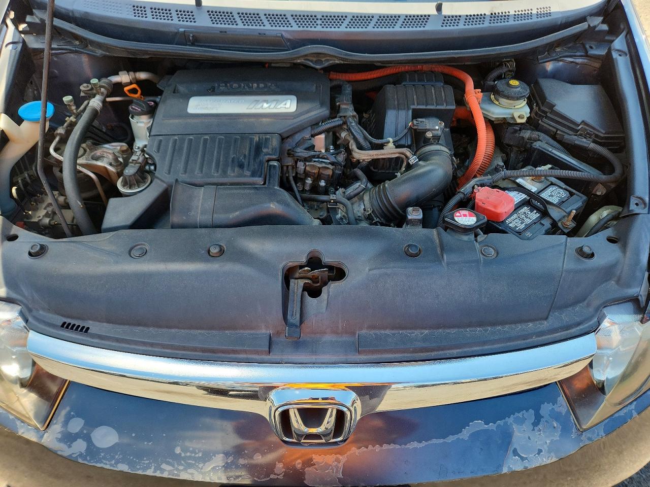 2006 Honda Civic Hybrid Gray vin: JHMFA36236S011376