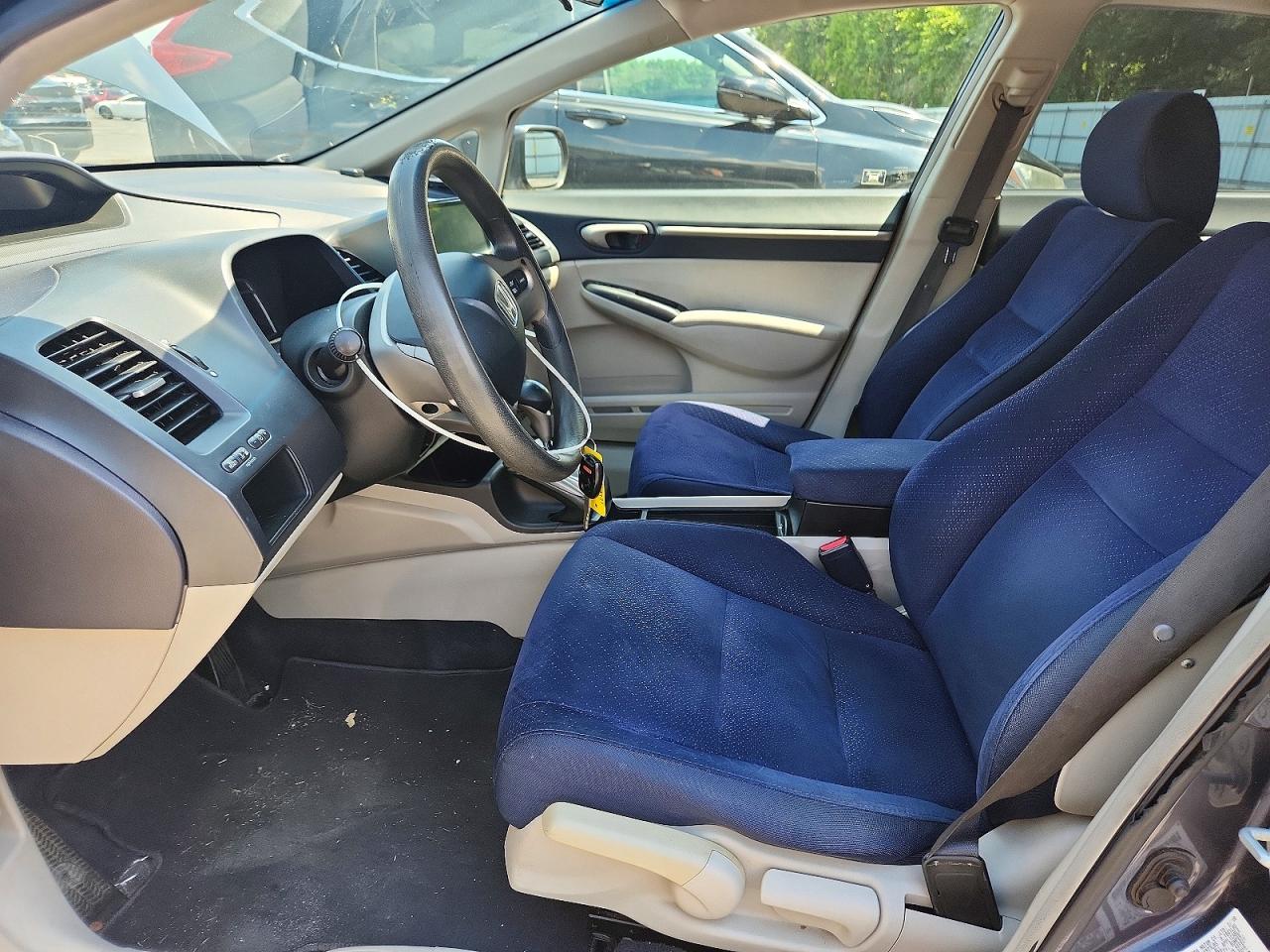 2006 Honda Civic Hybrid Gray vin: JHMFA36236S011376