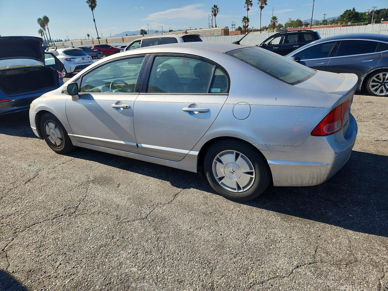 2006 Honda Civic Hybrid Silver vin: JHMFA36236S023902