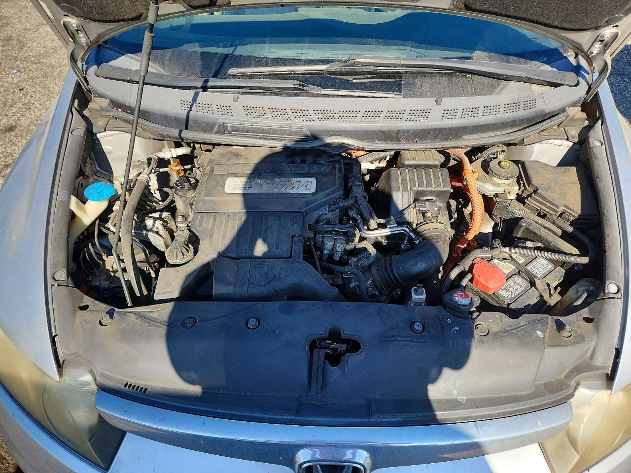 2006 Honda Civic Hybrid Silver vin: JHMFA36236S023902