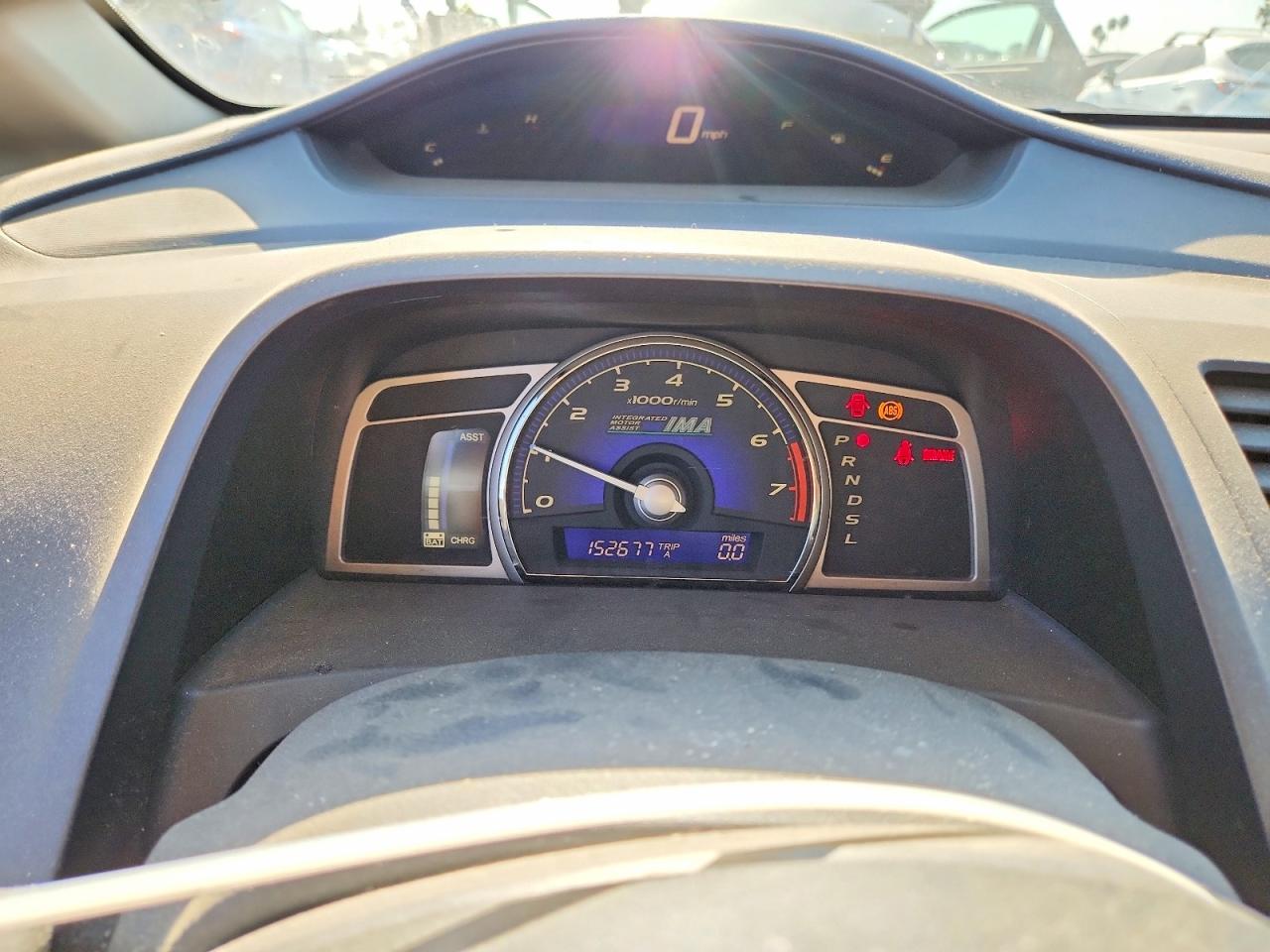 2006 Honda Civic Hybrid Silver vin: JHMFA36236S023902