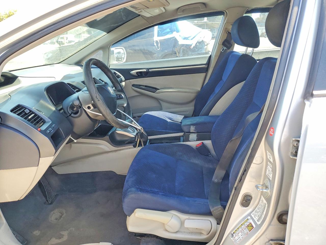 2006 Honda Civic Hybrid White vin: JHMFA36236S026850