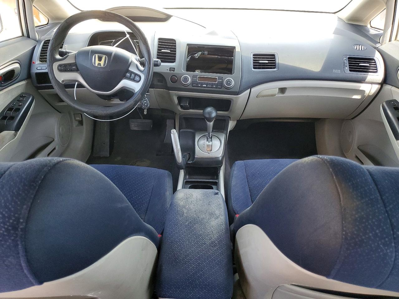 2006 Honda Civic Hybrid White vin: JHMFA36236S026850