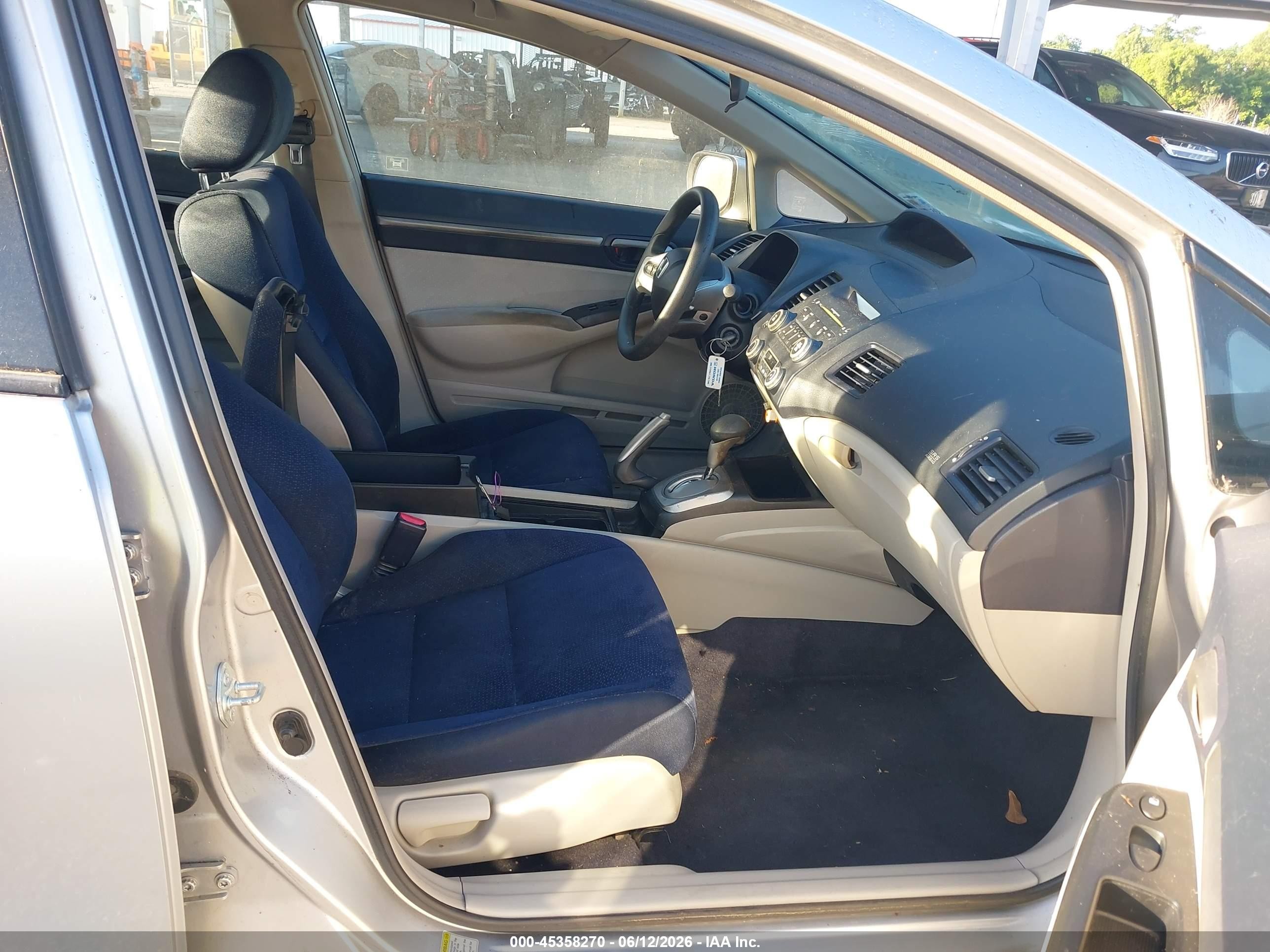 2007 Honda Civic Hybrid   Silver vin: JHMFA36237S000458