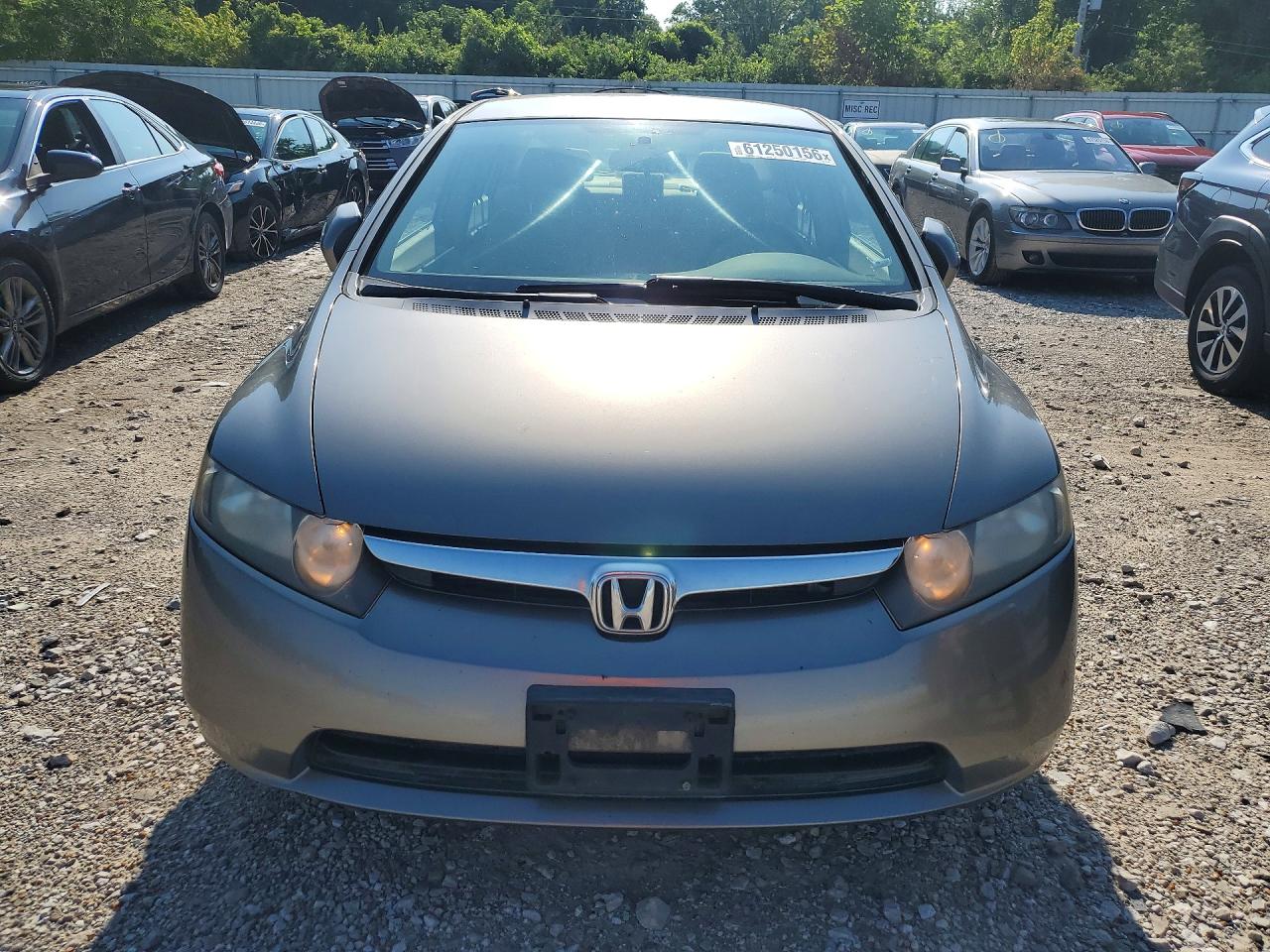 2007 Honda Civic Hybrid Tan vin: JHMFA36237S021780